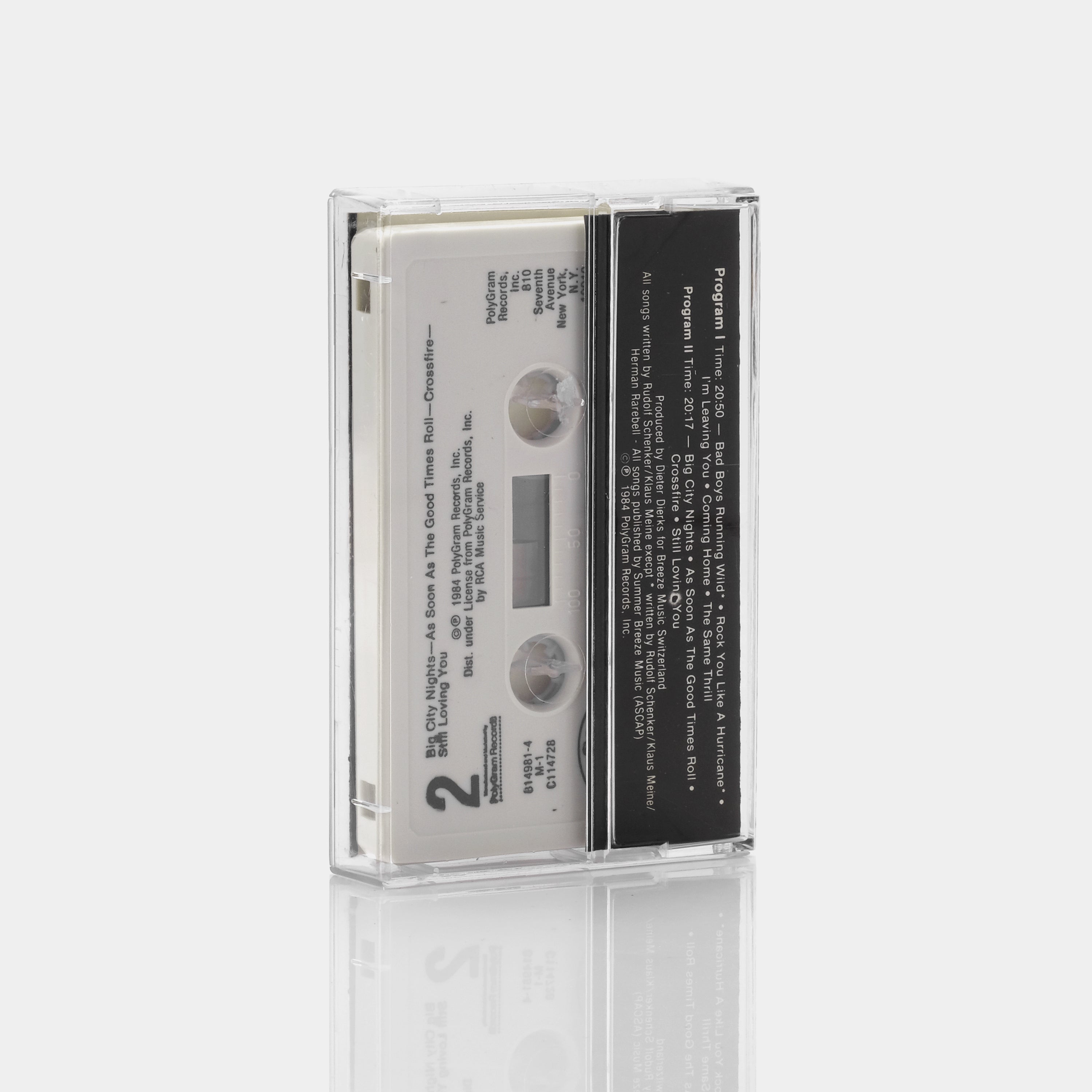 Scorpions - Love At First Sting Cassette Tape