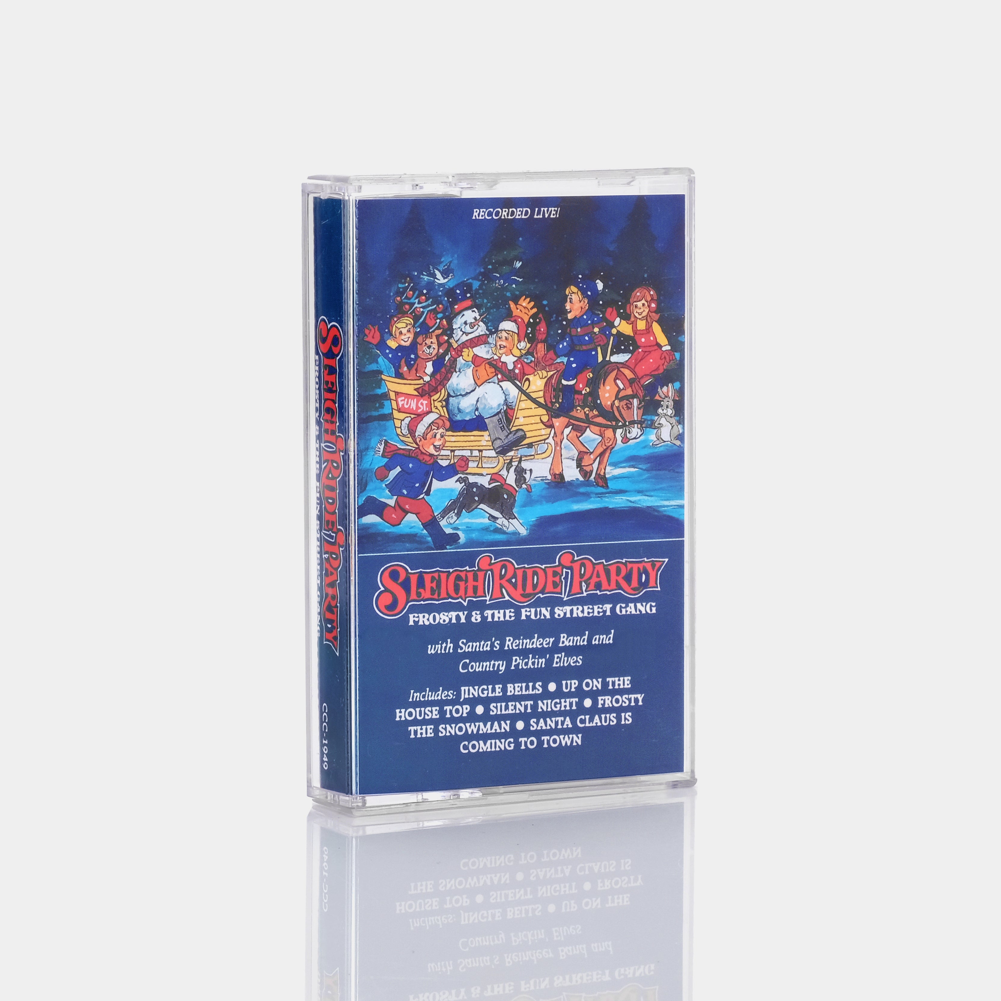 Frosty & The Fun Street Gang - Sleigh Ride Party Cassette Tape