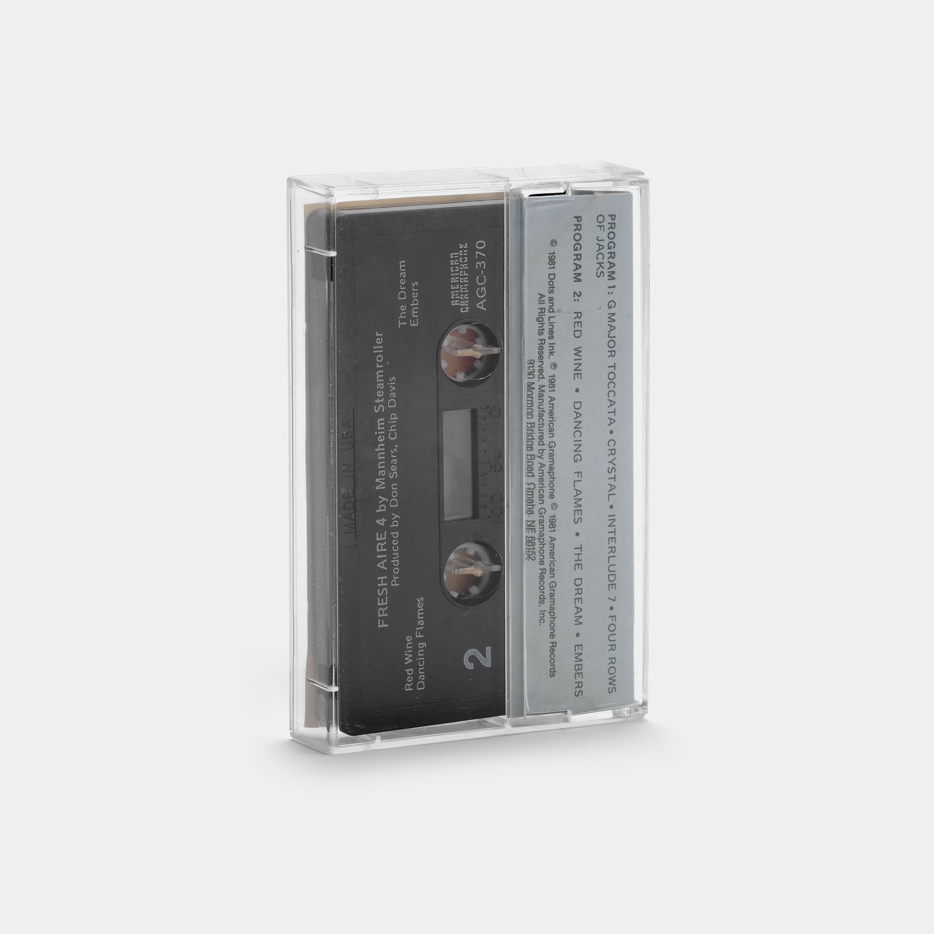 Mannheim Steamroller  - Fresh Aire 4 Cassette Tape