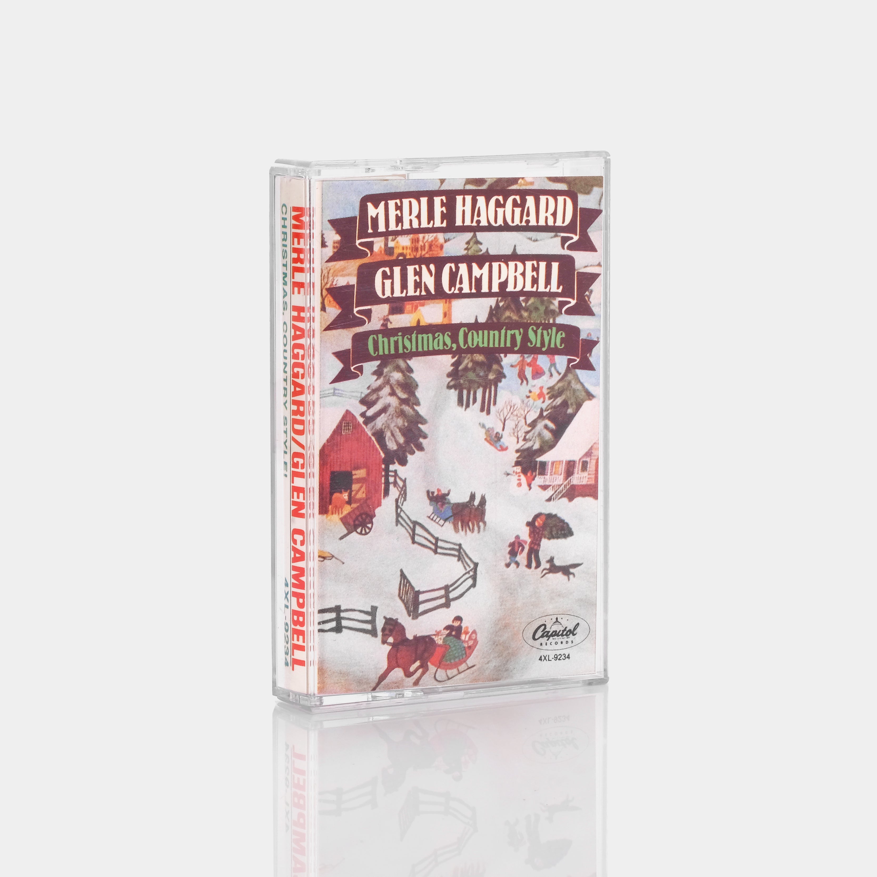Merle Haggard, Glen Campbell - Christmas Country Style Cassette Tape