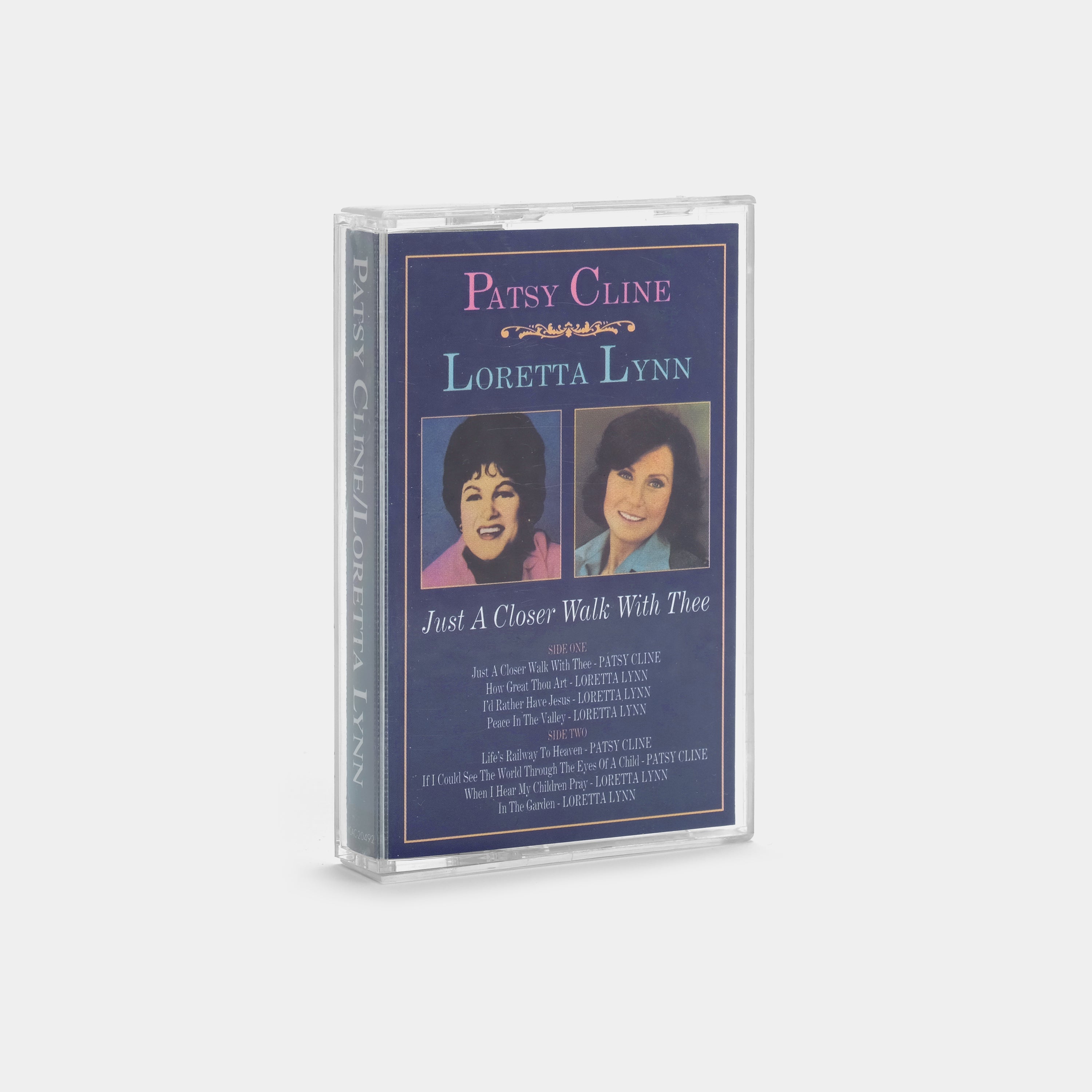 Patsy Cline, Loretta Lynn - Just A Closer Walk With Thee Cassette Tape