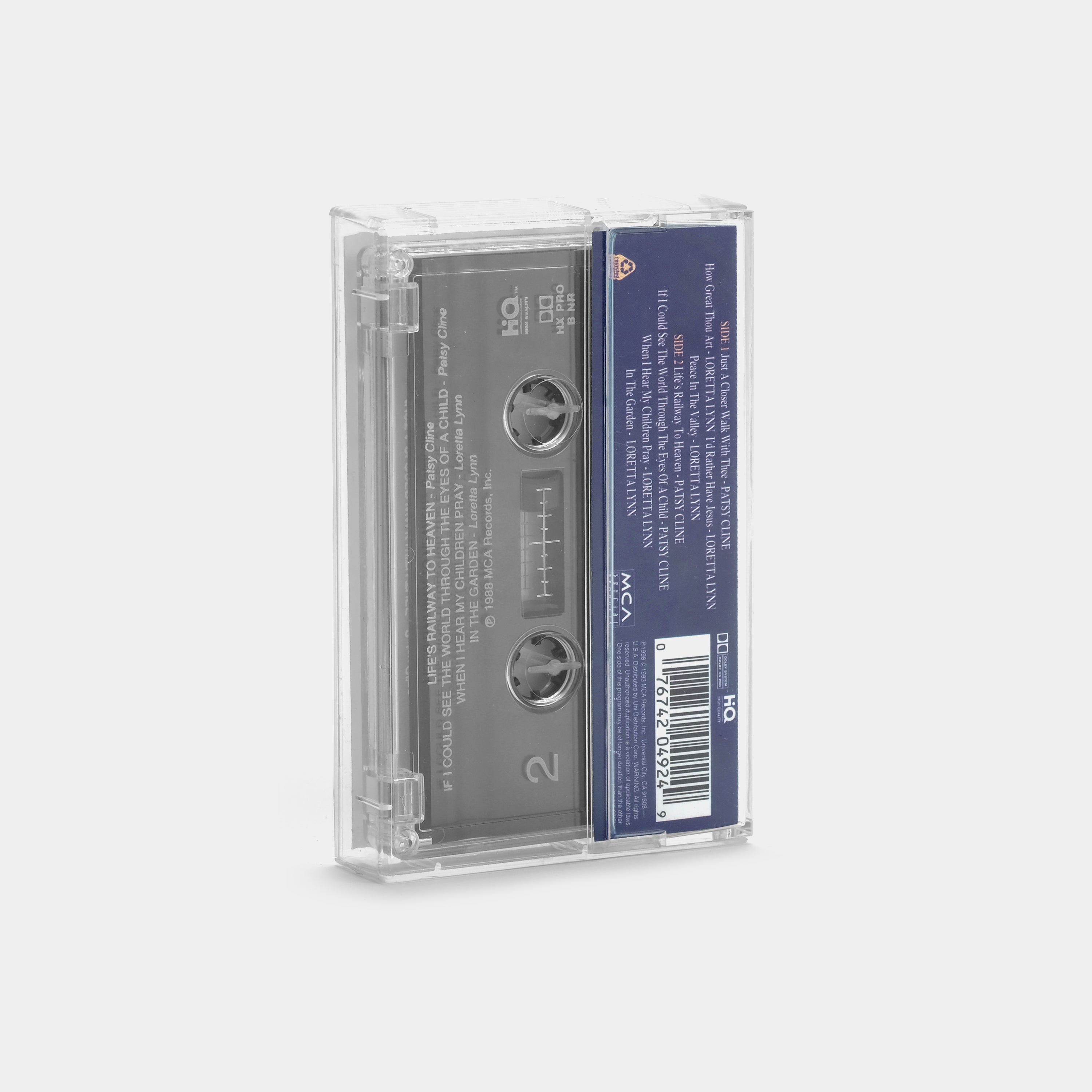 Patsy Cline, Loretta Lynn - Just A Closer Walk With Thee Cassette Tape