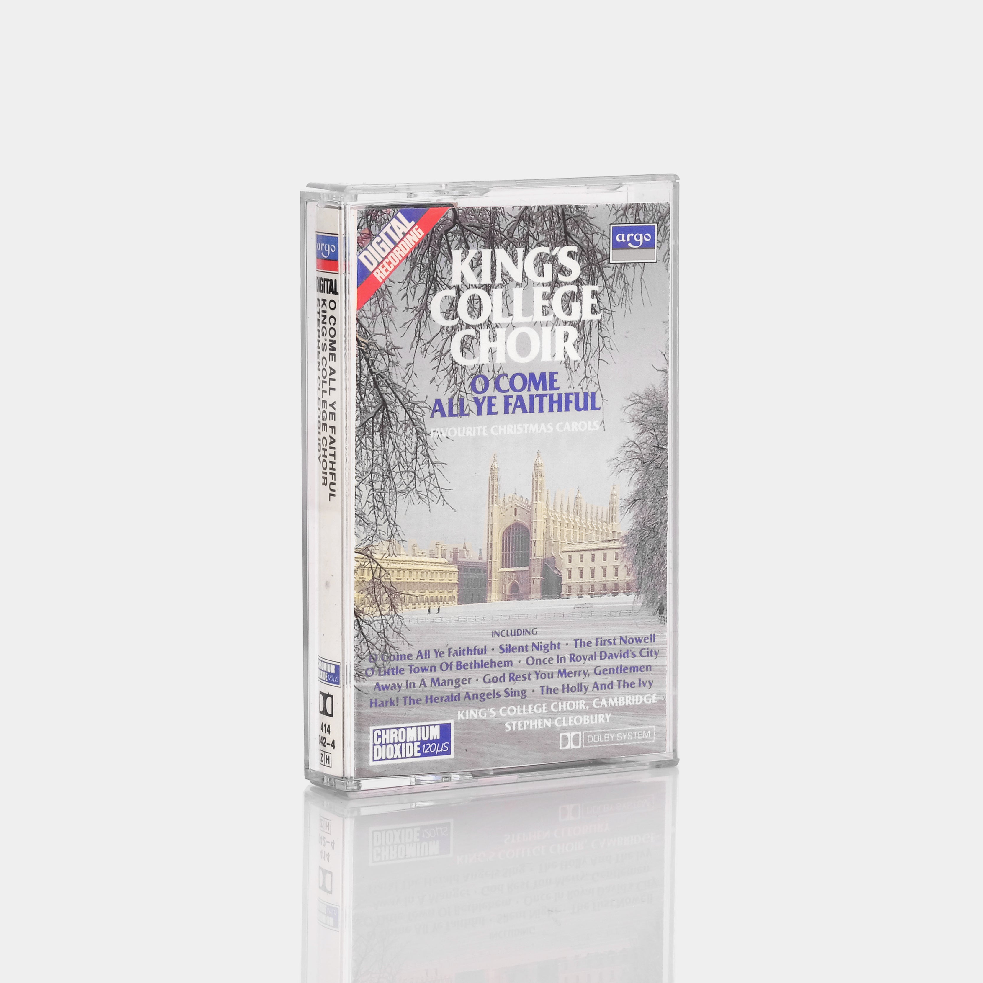 King's College Choir - O Come All Ye Faithful Cassette Tape