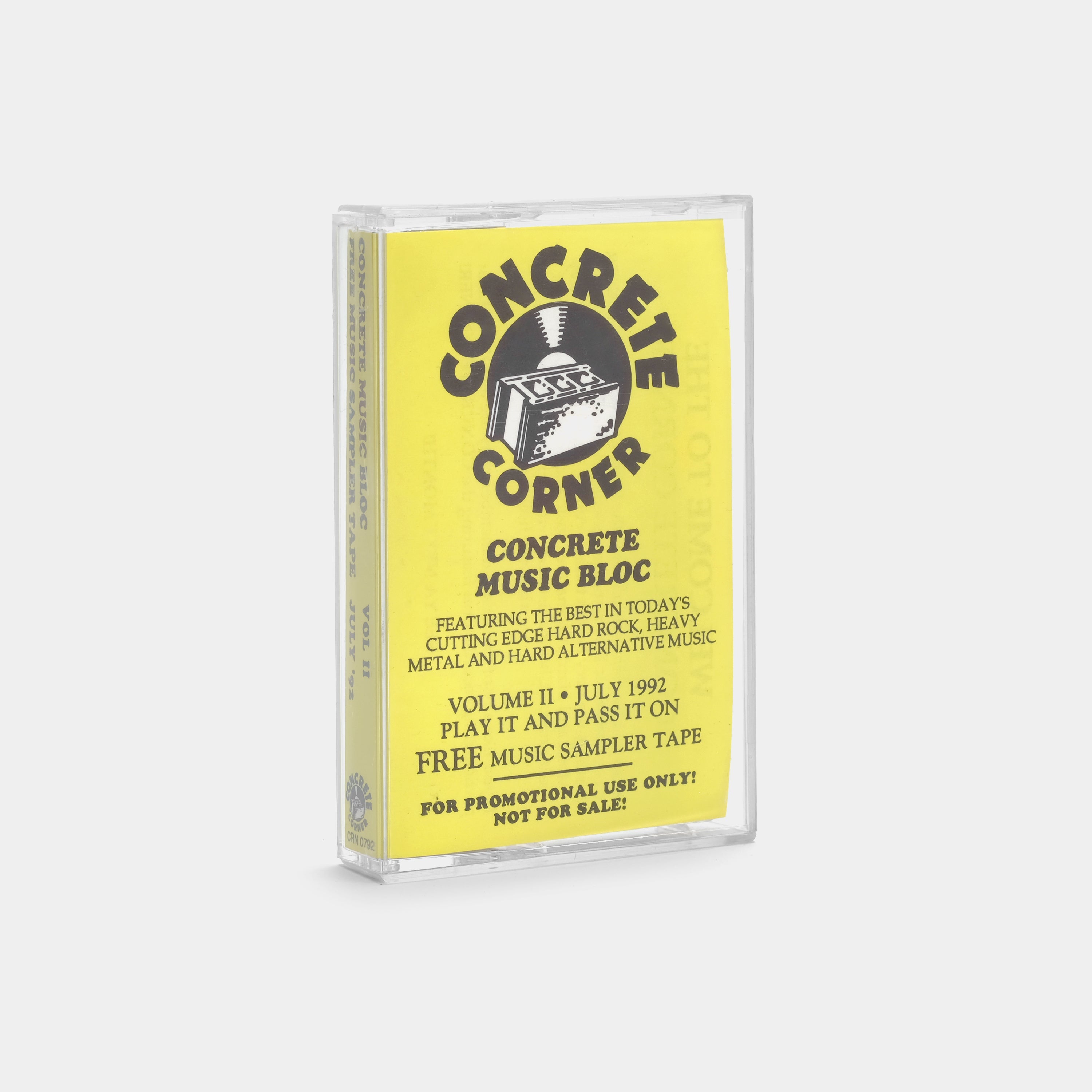 Concrete Corner Music Bloc Vol. II Cassette Tape