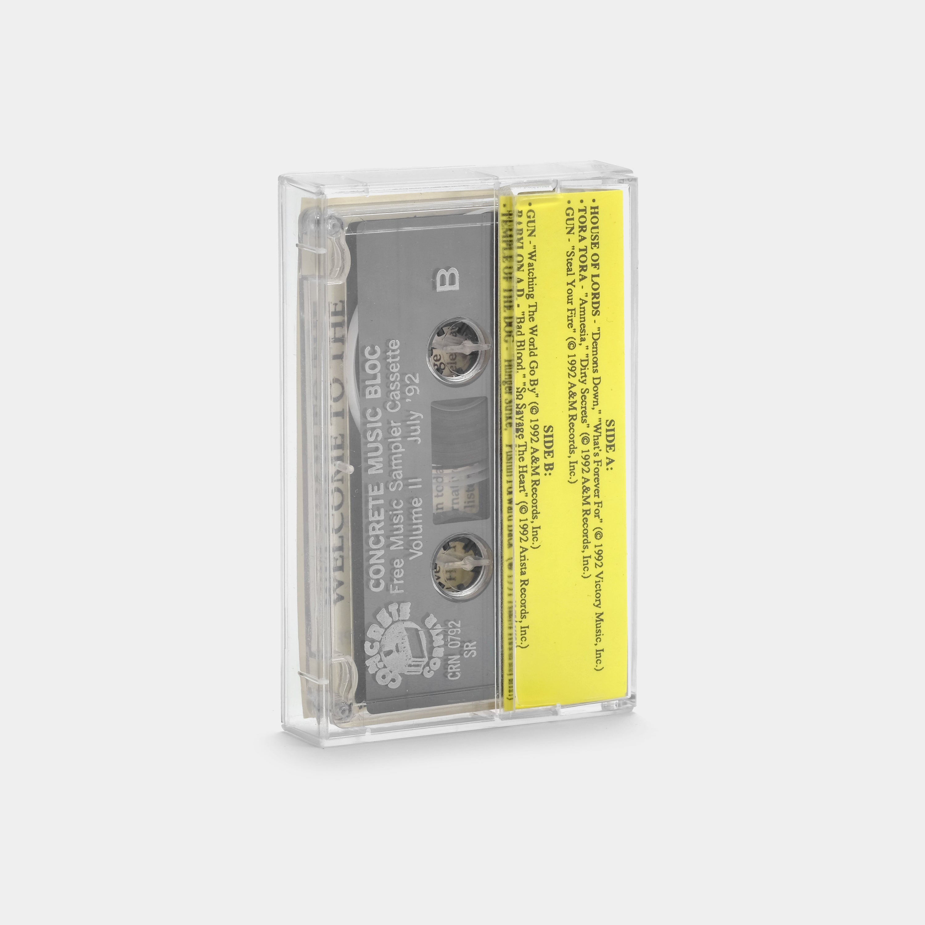 Concrete Corner Music Bloc Vol. II Cassette Tape