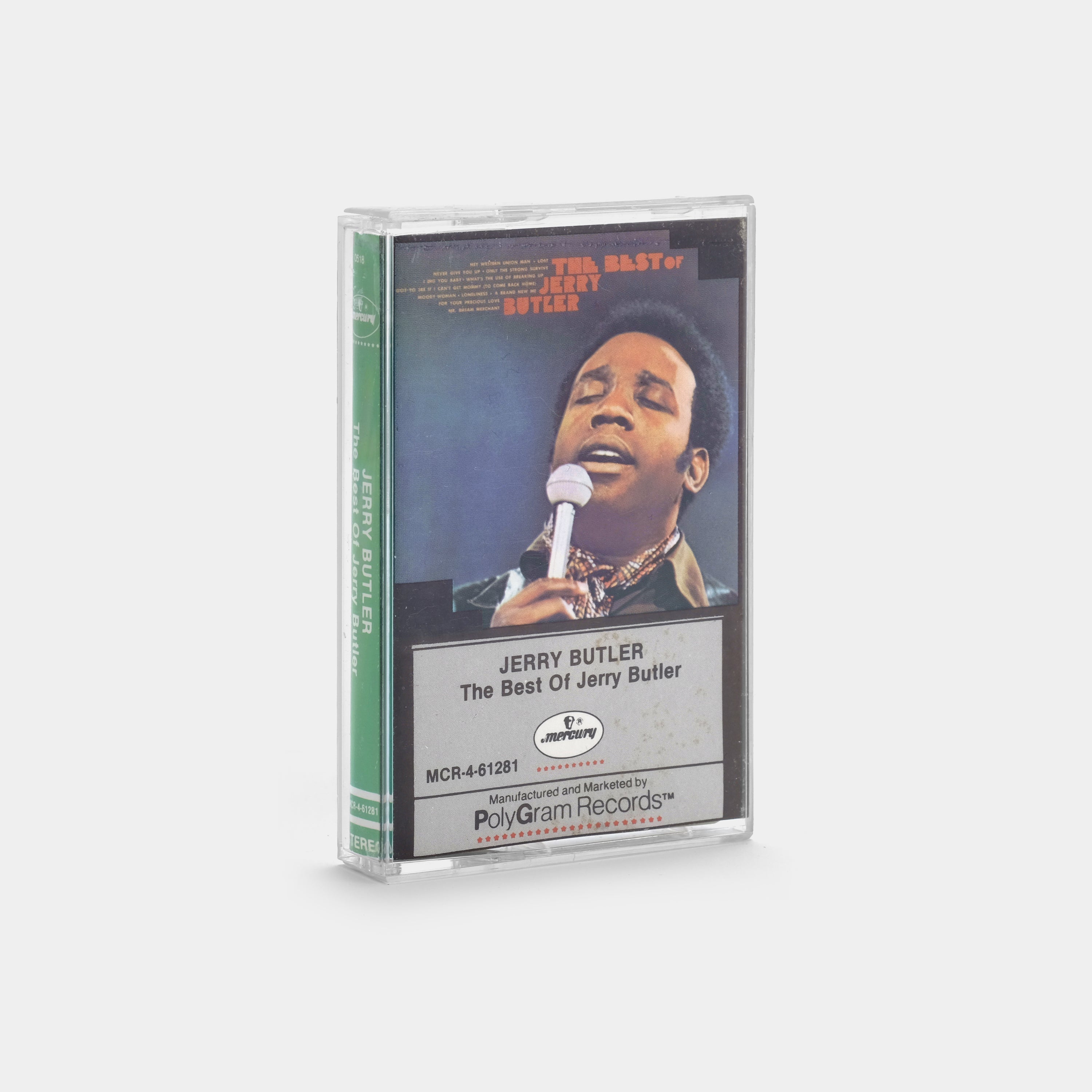 Jerry Butler - The Best Of Jerry Butler Cassette Tape