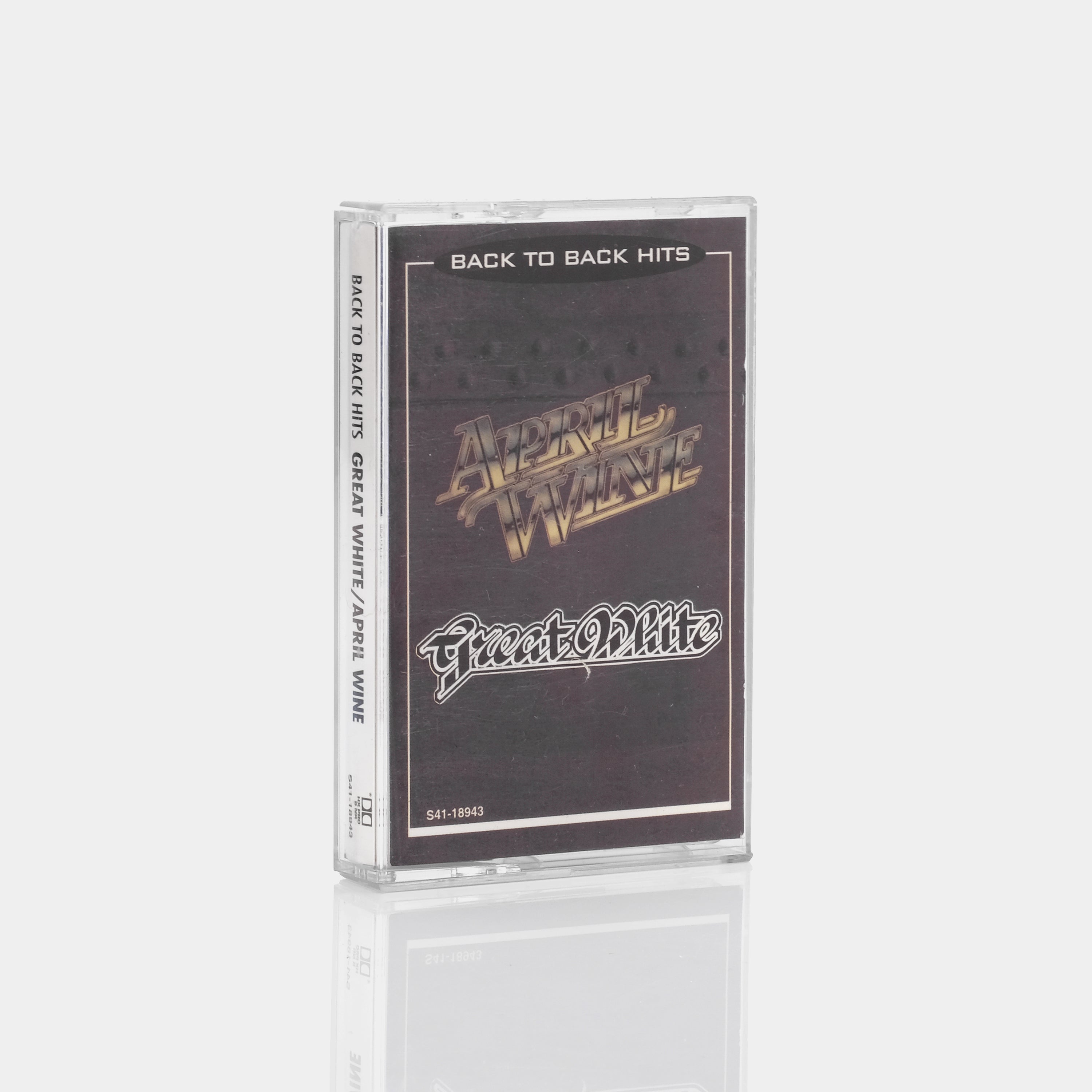 Great White / April Wine - Back To Back Hits Cassette Tape
