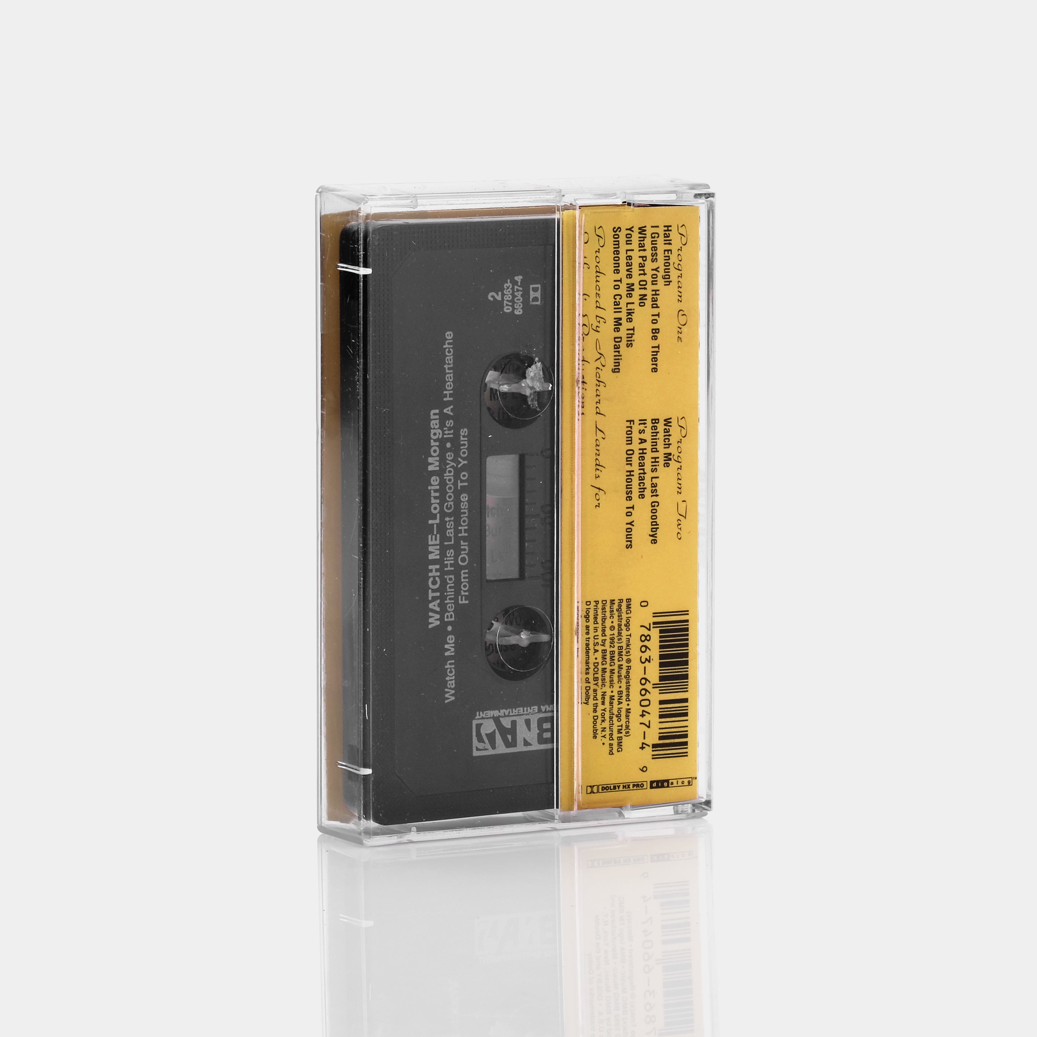 Lorrie Morgan - Watch Me Cassette Tape