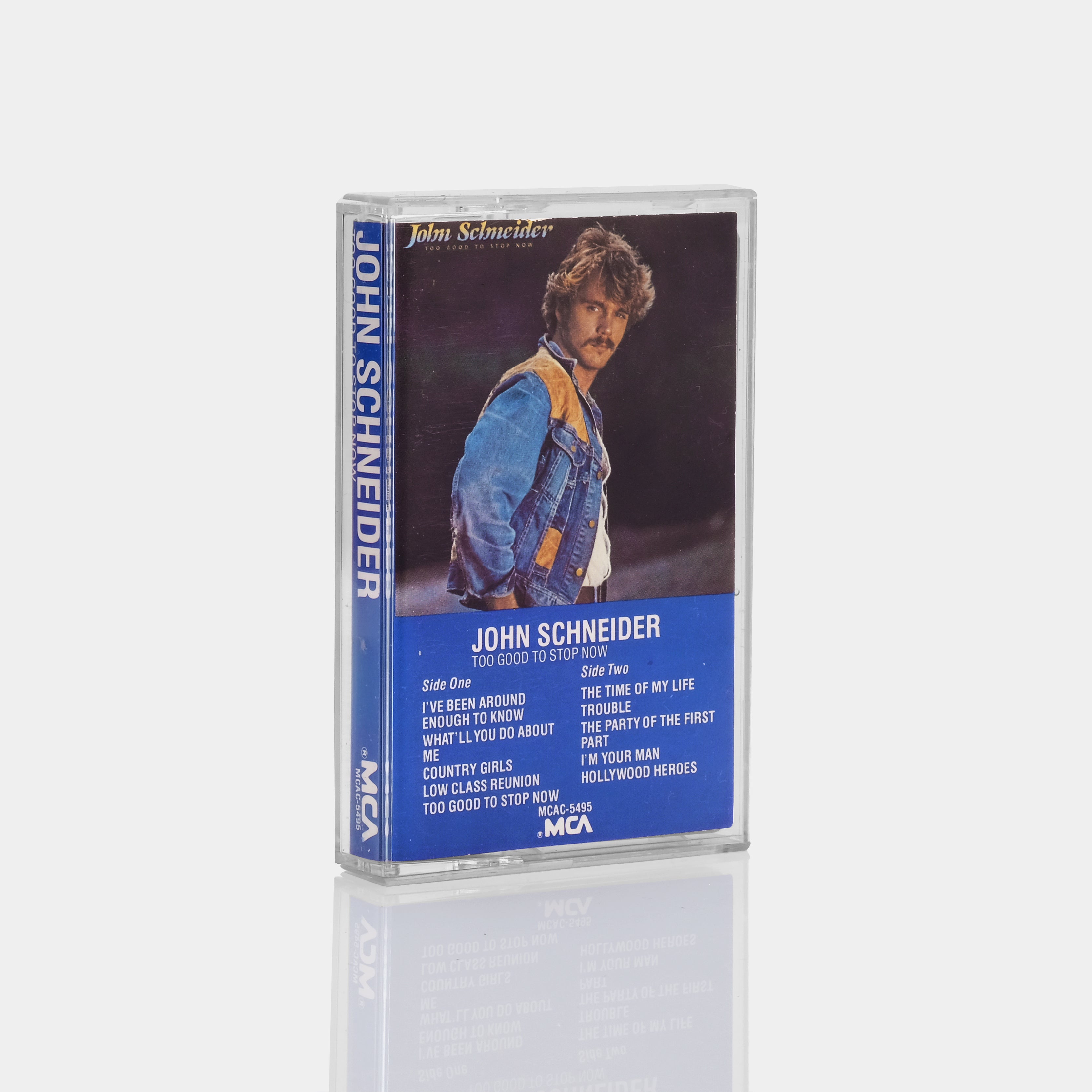 John Schneider - Too Good To Stop Now Cassette Tape