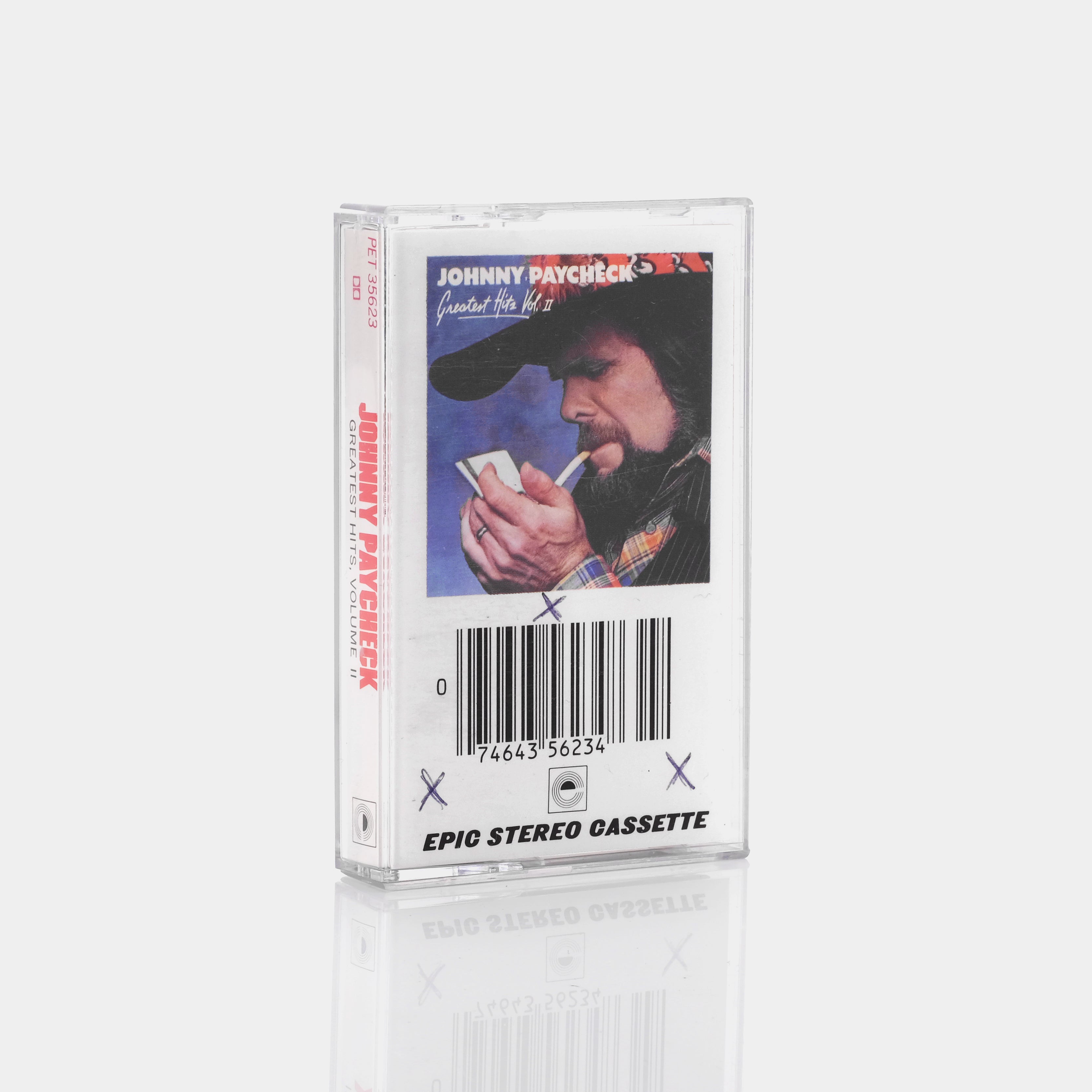 Johnny Paycheck - Greatest Hits, Volume II Cassette Tape