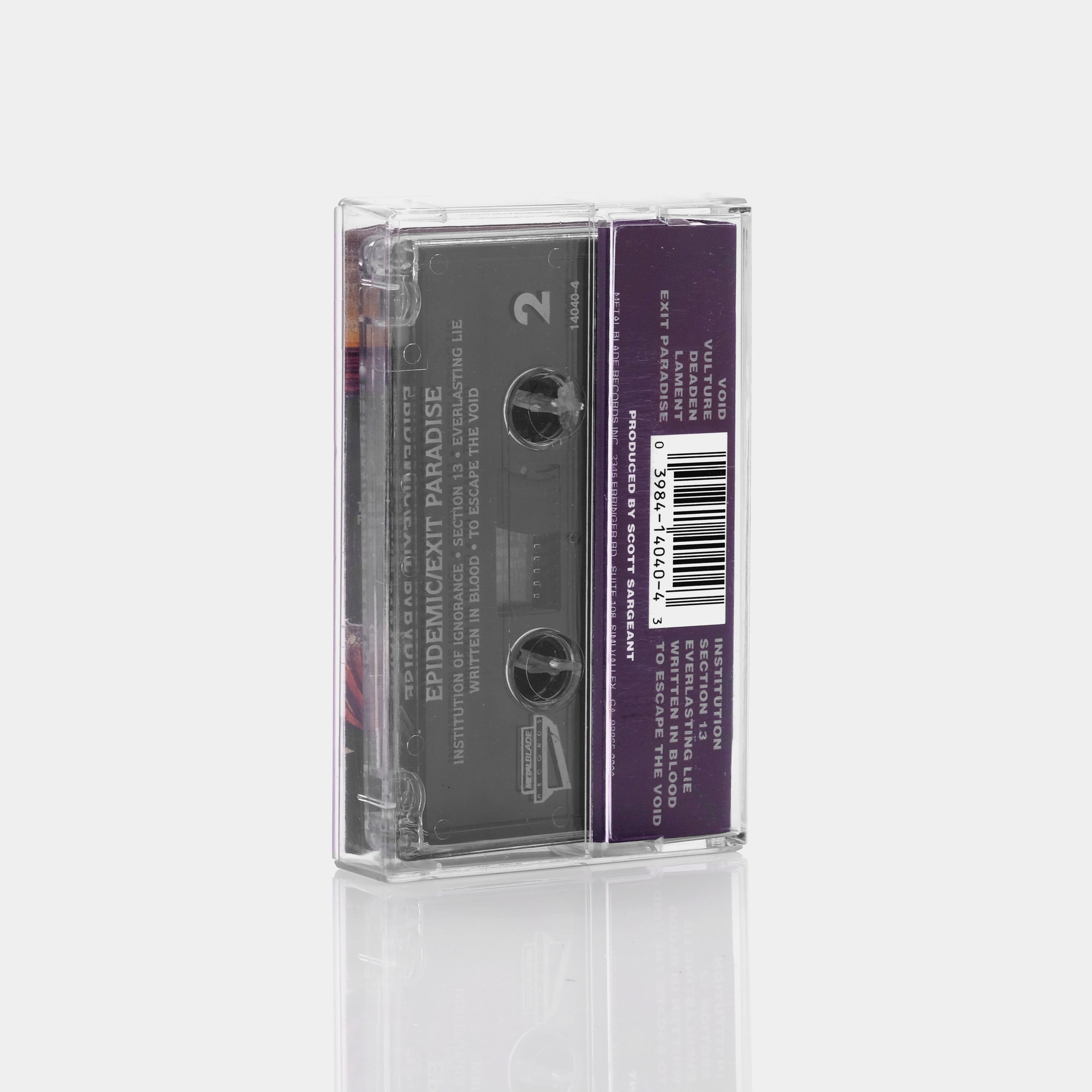 Epidemic - Exit Paradise Cassette Tape