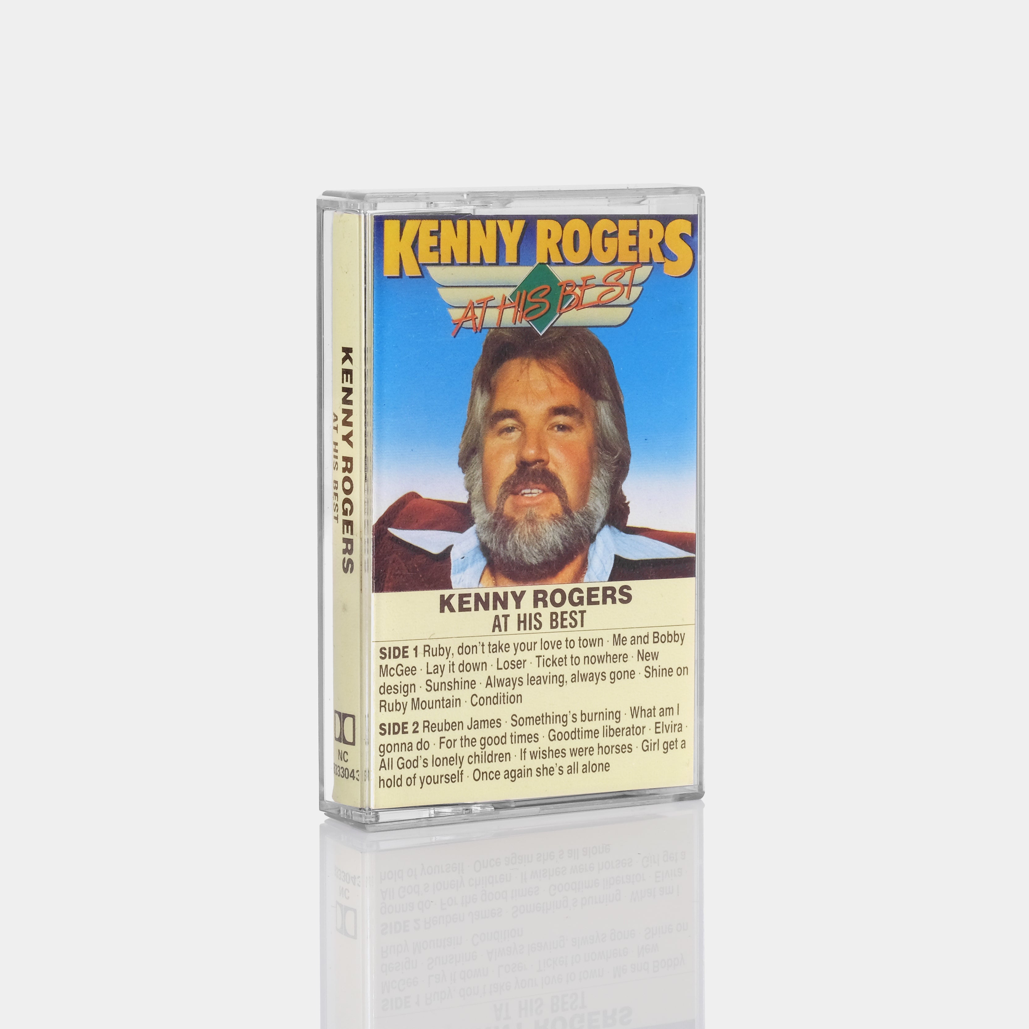 Kenny Rogers - At His Best Cassette Tape