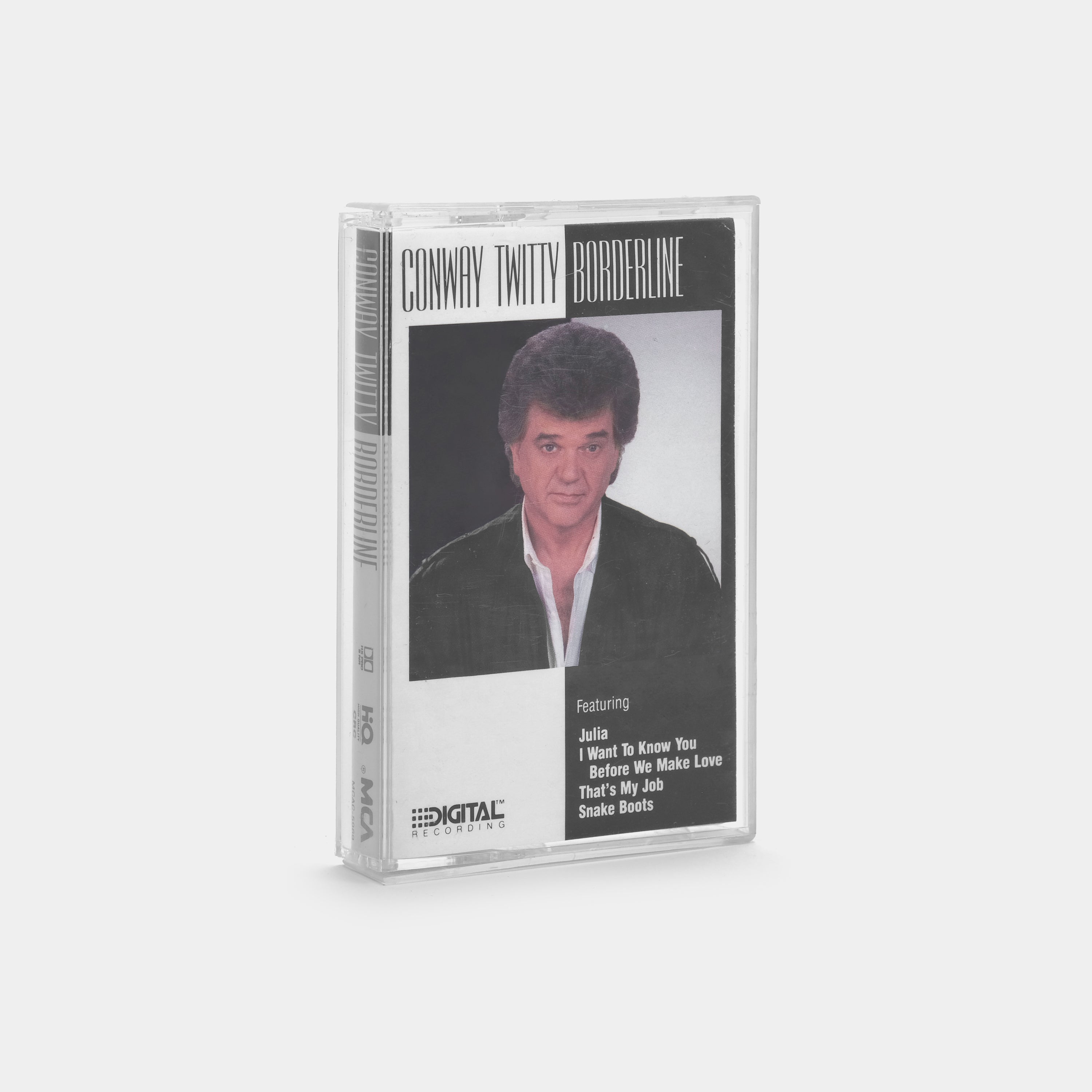Conway Twitty - Borderline Cassette Tape