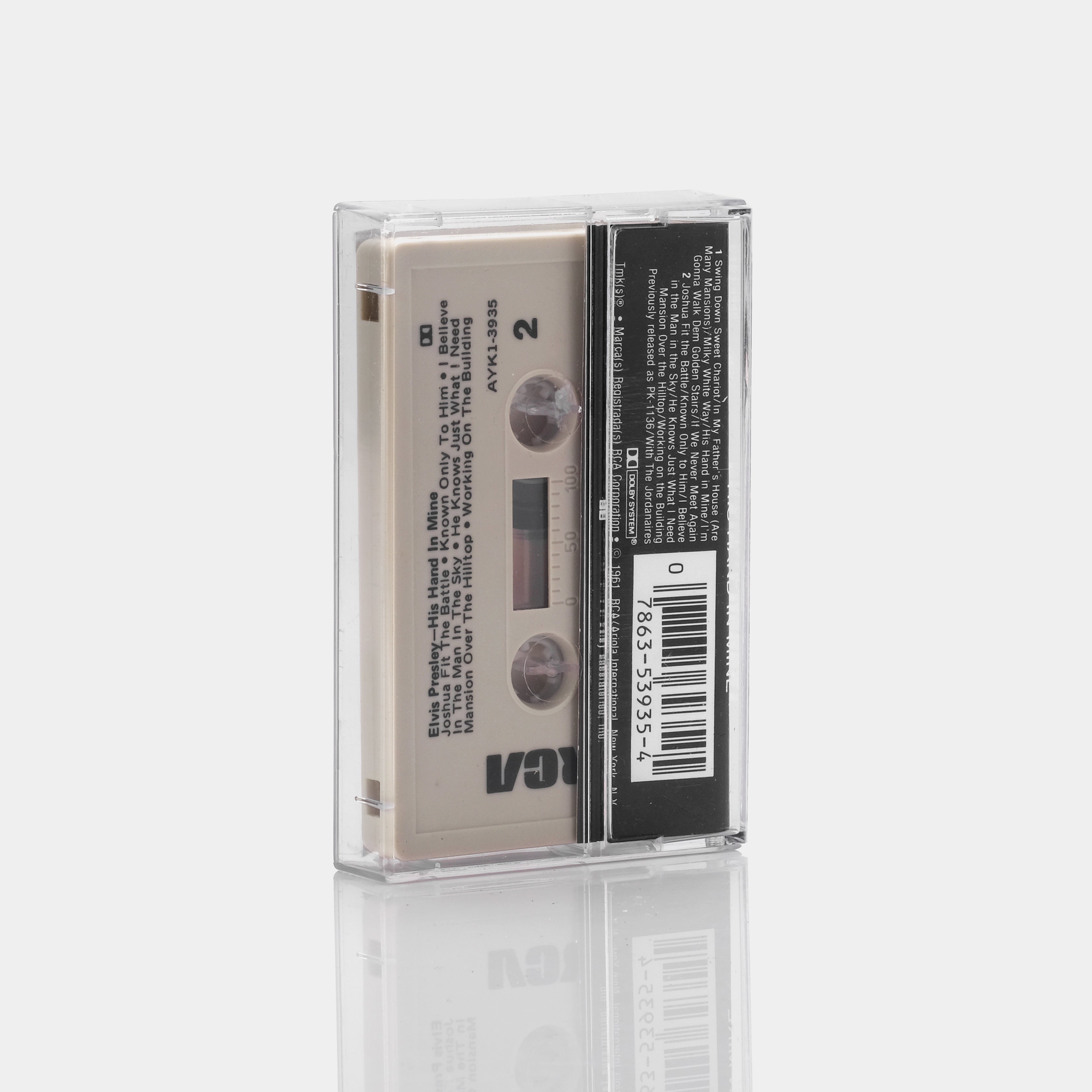 Elvis Presley - His Hand In Mine Cassette Tape