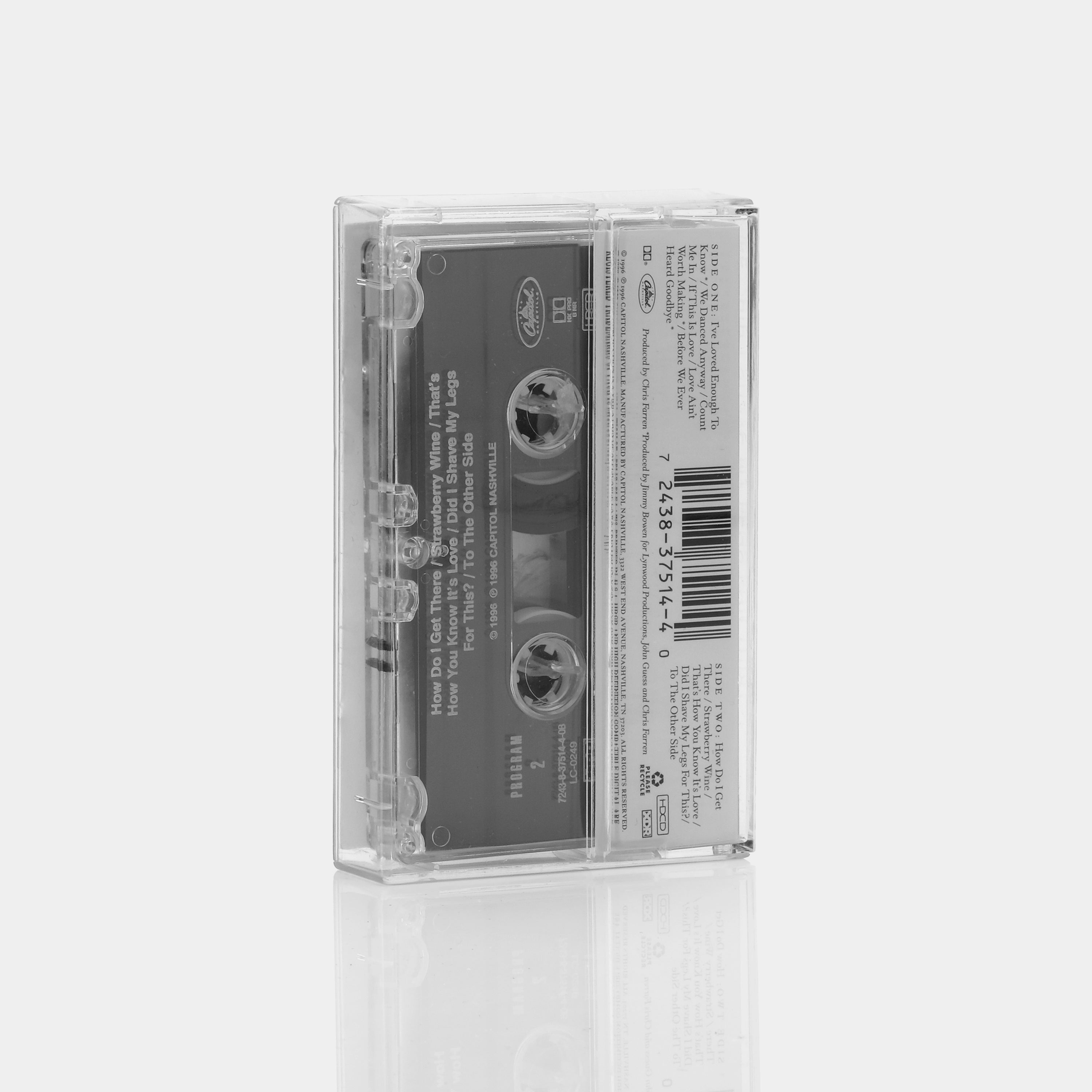 Deana Carter - Did I Shave My Legs For This? Cassette Tape