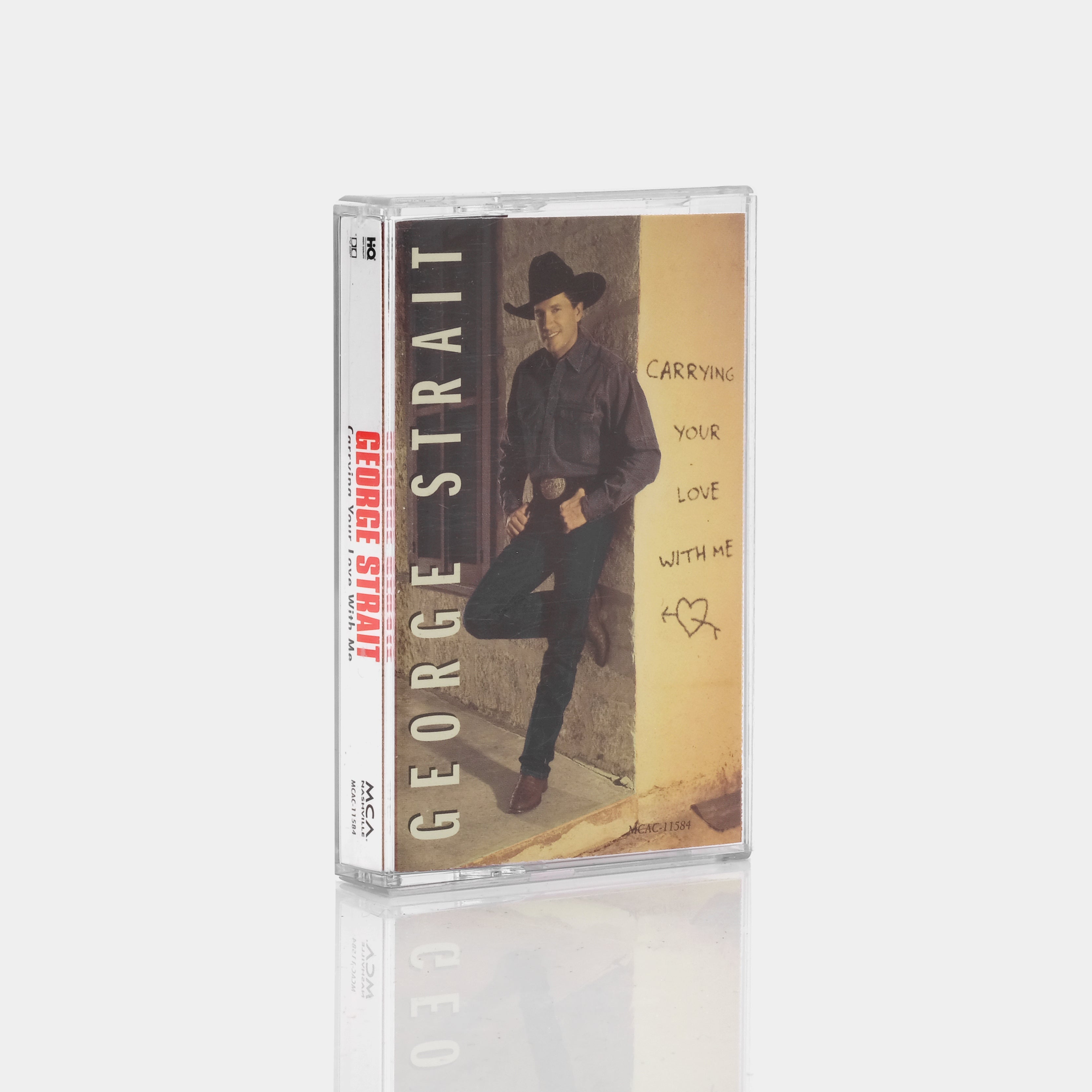 George Strait - Carrying Your Love With Me Cassette Tape