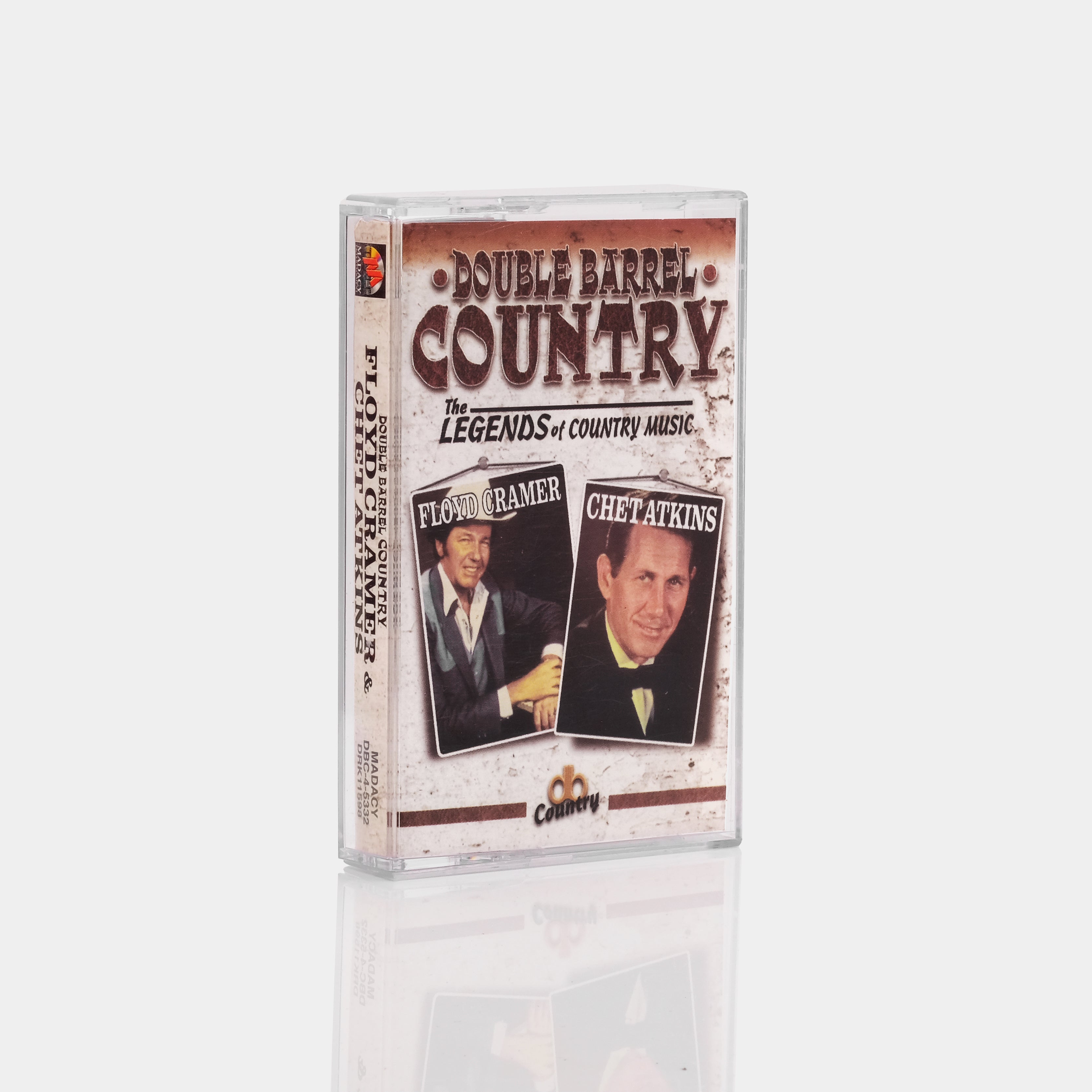 Floyd Cramer & Chet Atkins - Double Barrel Country Cassette Tape