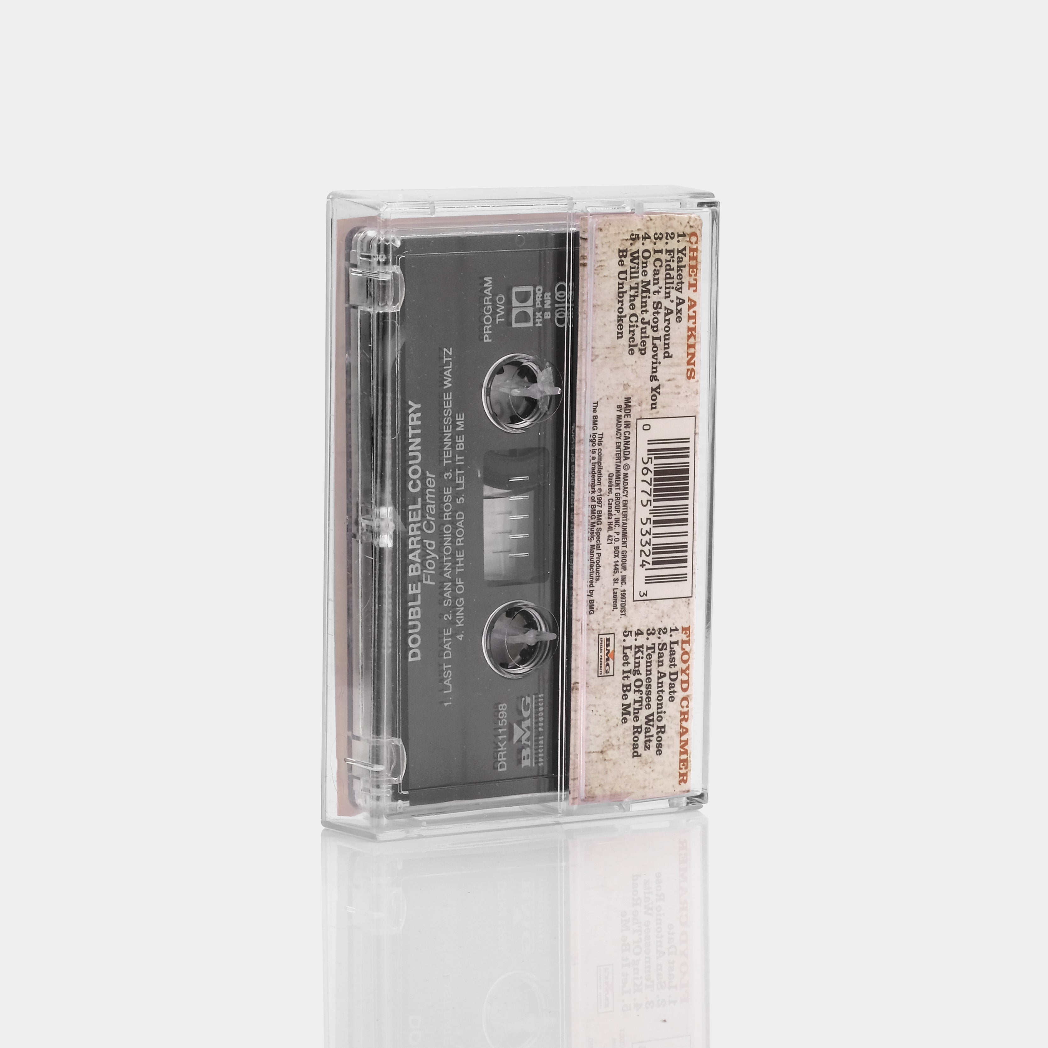 Floyd Cramer & Chet Atkins - Double Barrel Country Cassette Tape