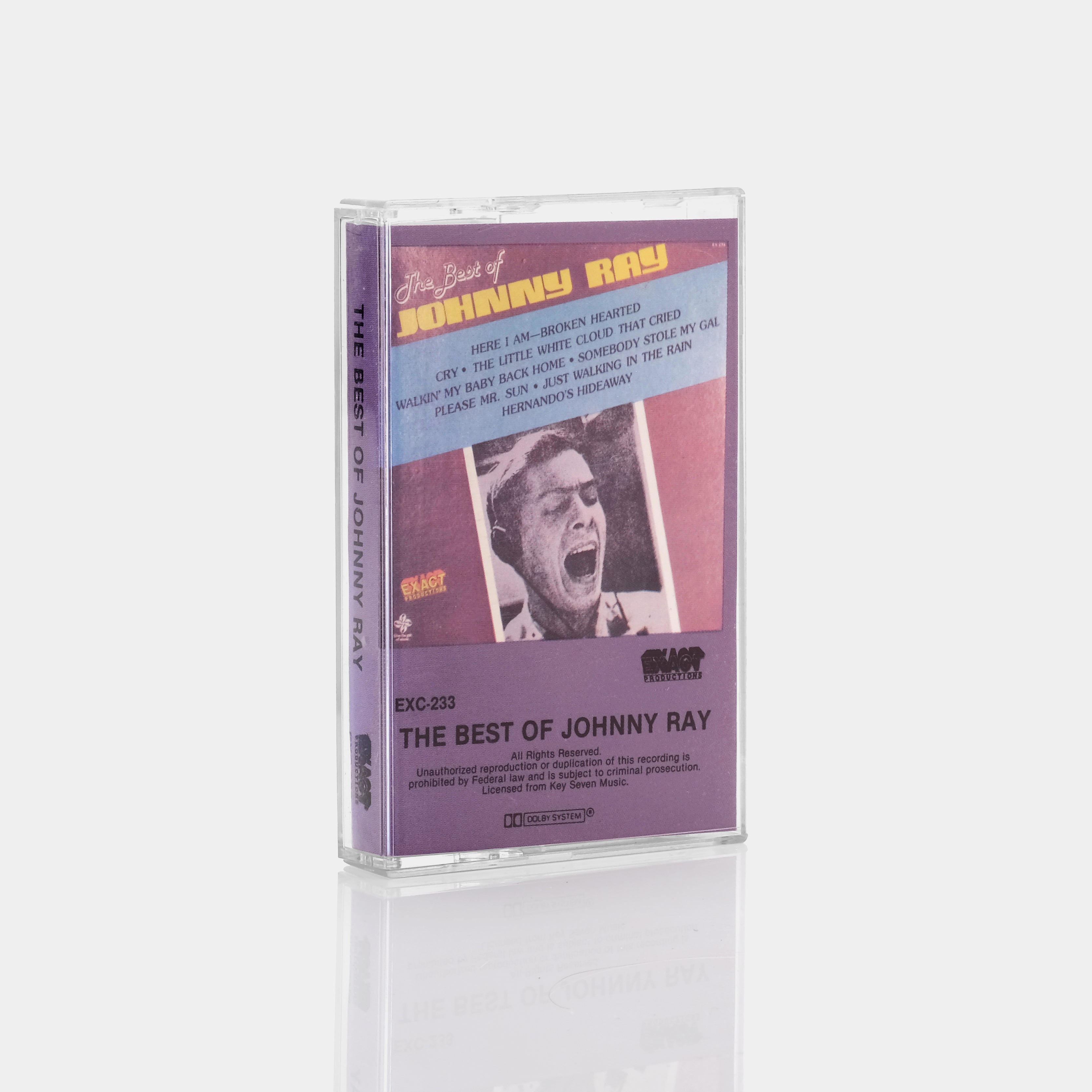 Johnny Ray - The Best Of Johnny Ray Cassette Tape
