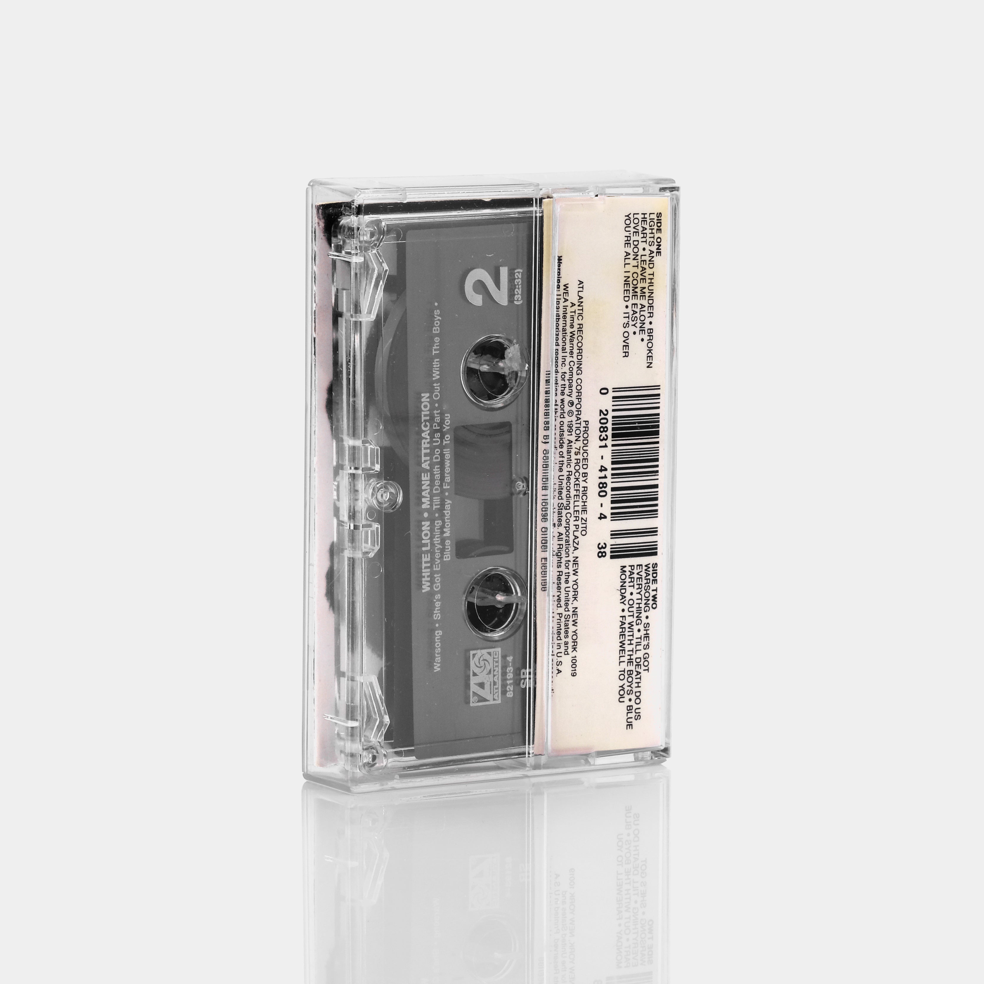 White Lion - Mane Attraction Cassette Tape