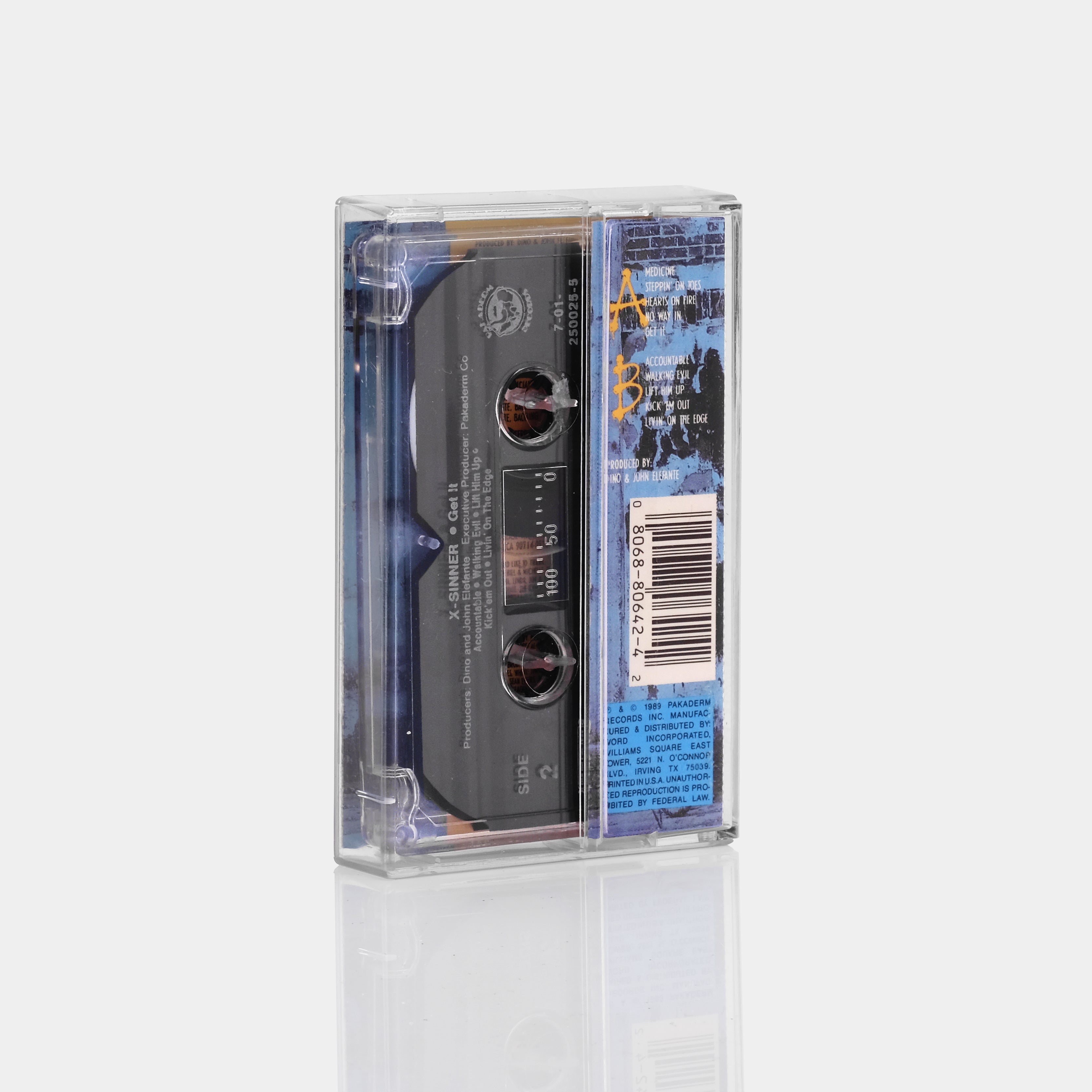 X-Sinner - Get It Cassette Tape