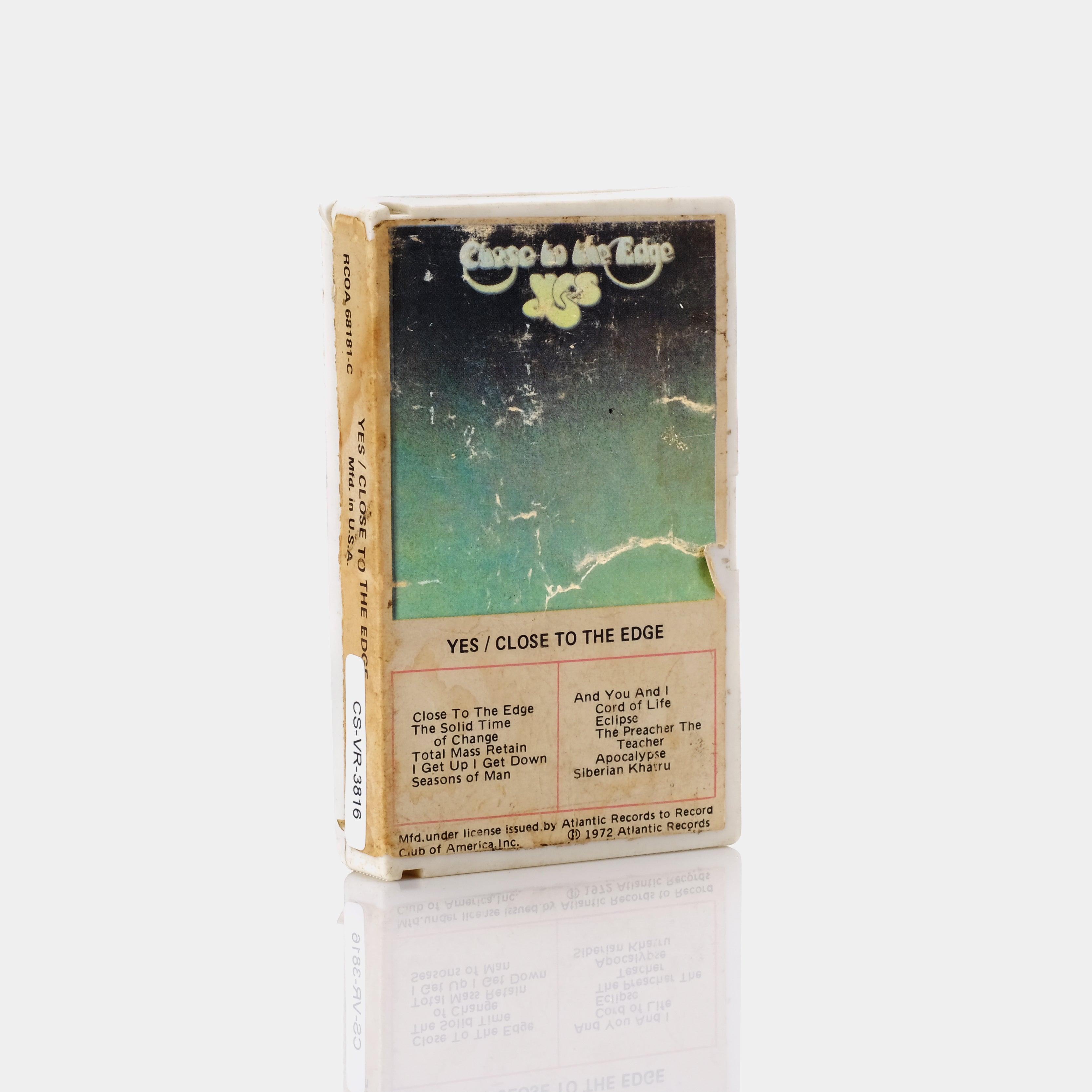 Yes - Close To The Edge Cassette Tape