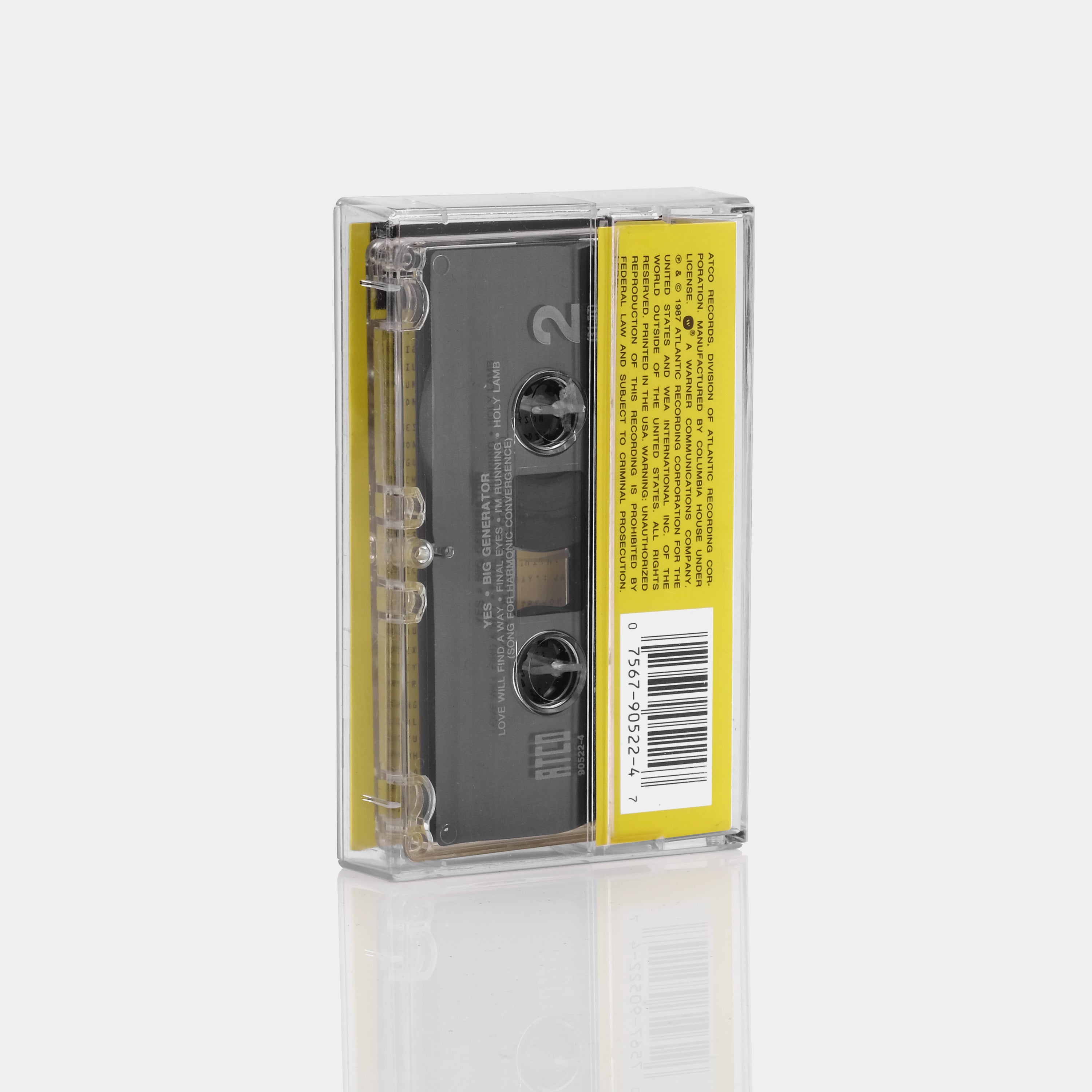 Yes - Big Generator Cassette Tape