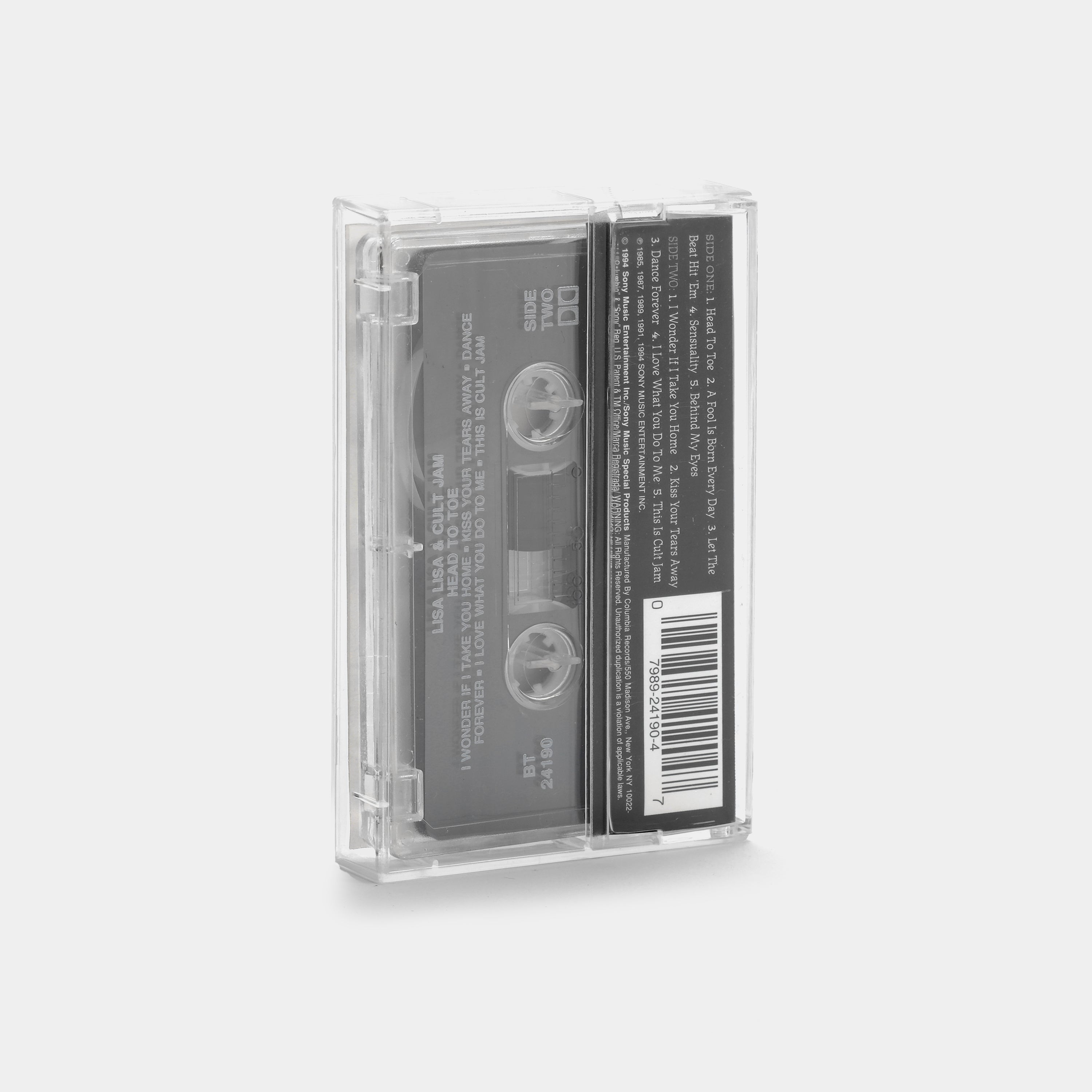 Lisa Lisa & Cult Jam - Head To Toe Cassette Tape