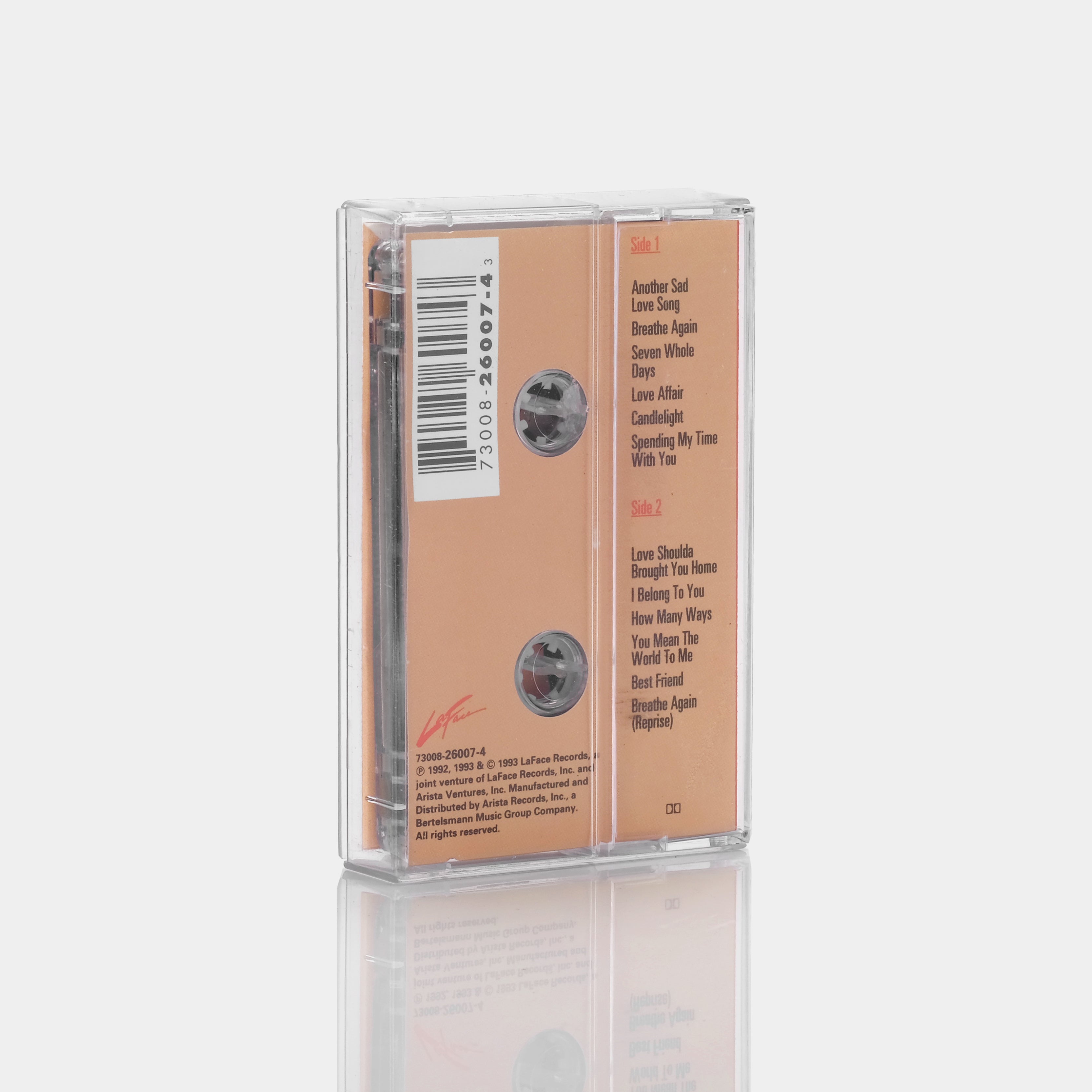 Toni Braxton - Toni Braxton Cassette Tape