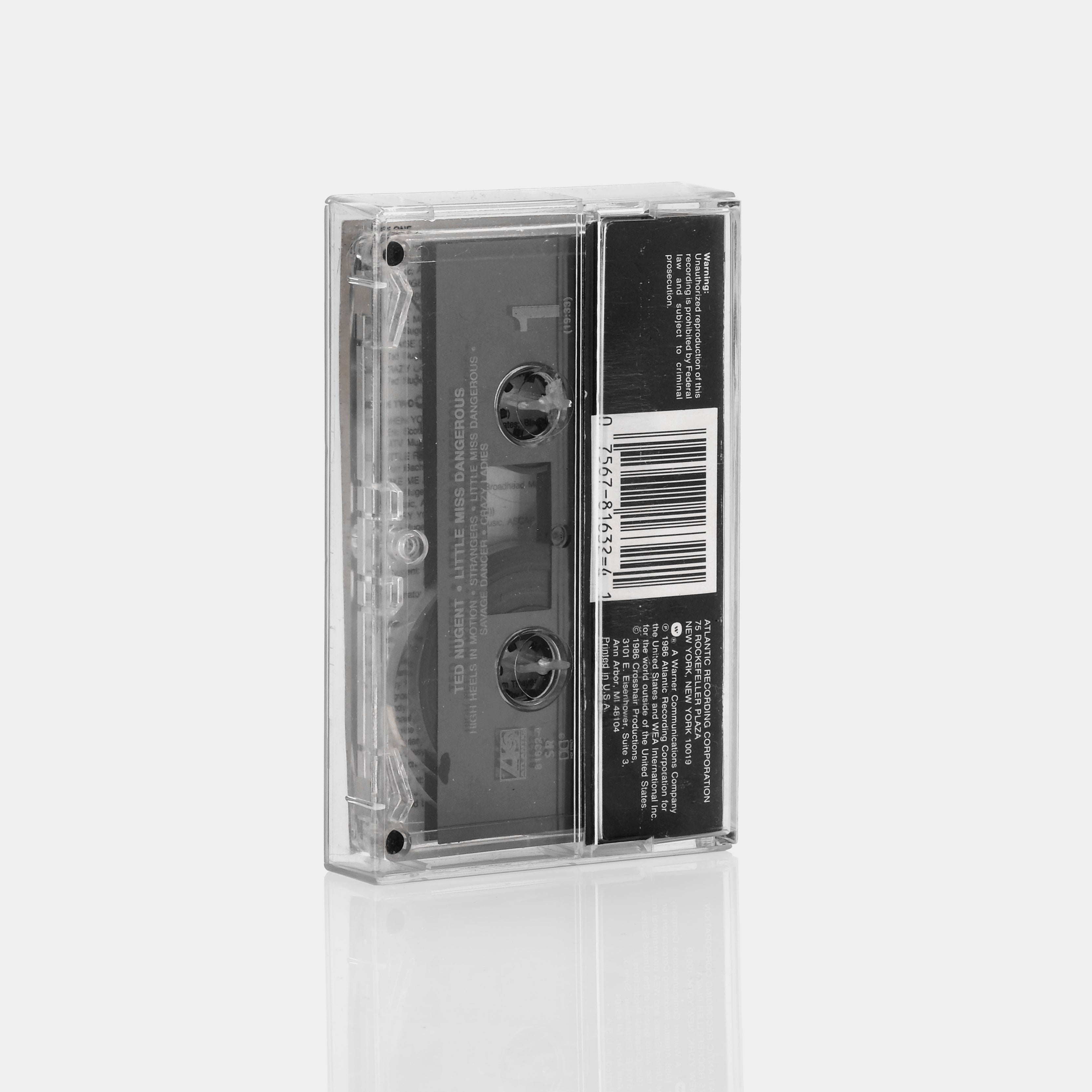 Ted Nugent - Little Miss Dangerous Cassette Tape