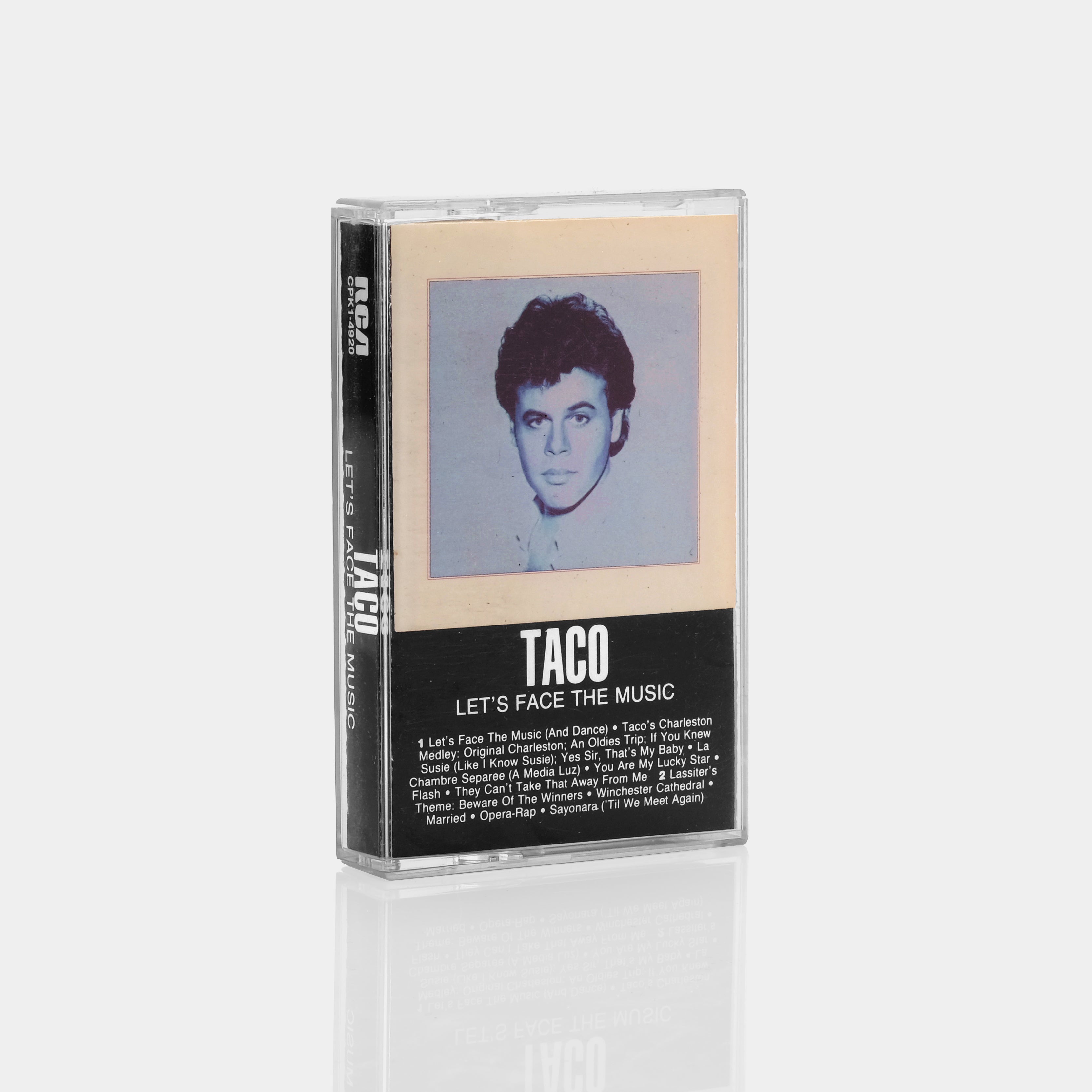 Taco - Let's Face The Music Cassette Tape