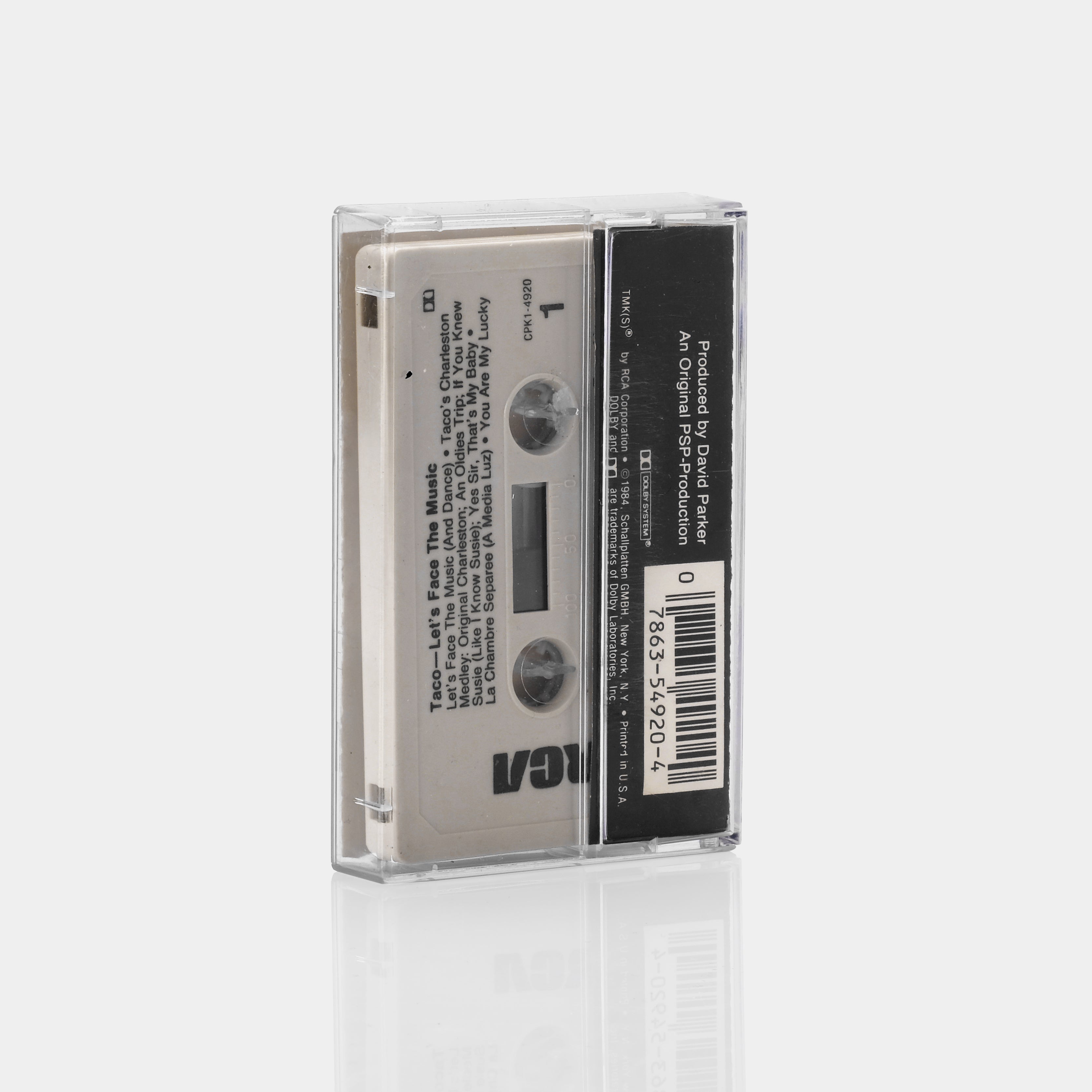 Taco - Let's Face The Music Cassette Tape