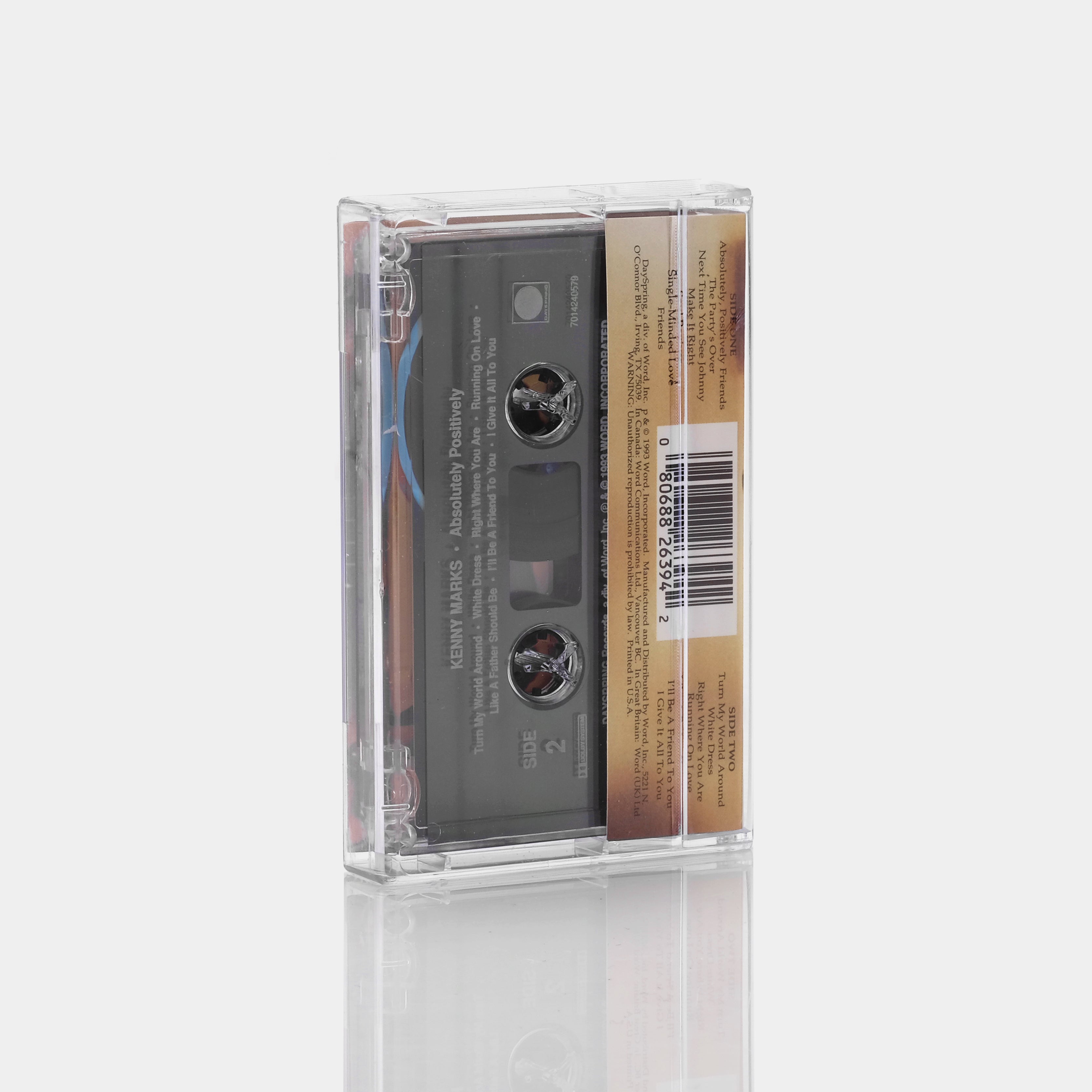 Kenny Marks - Absolutely Positively Cassette Tape