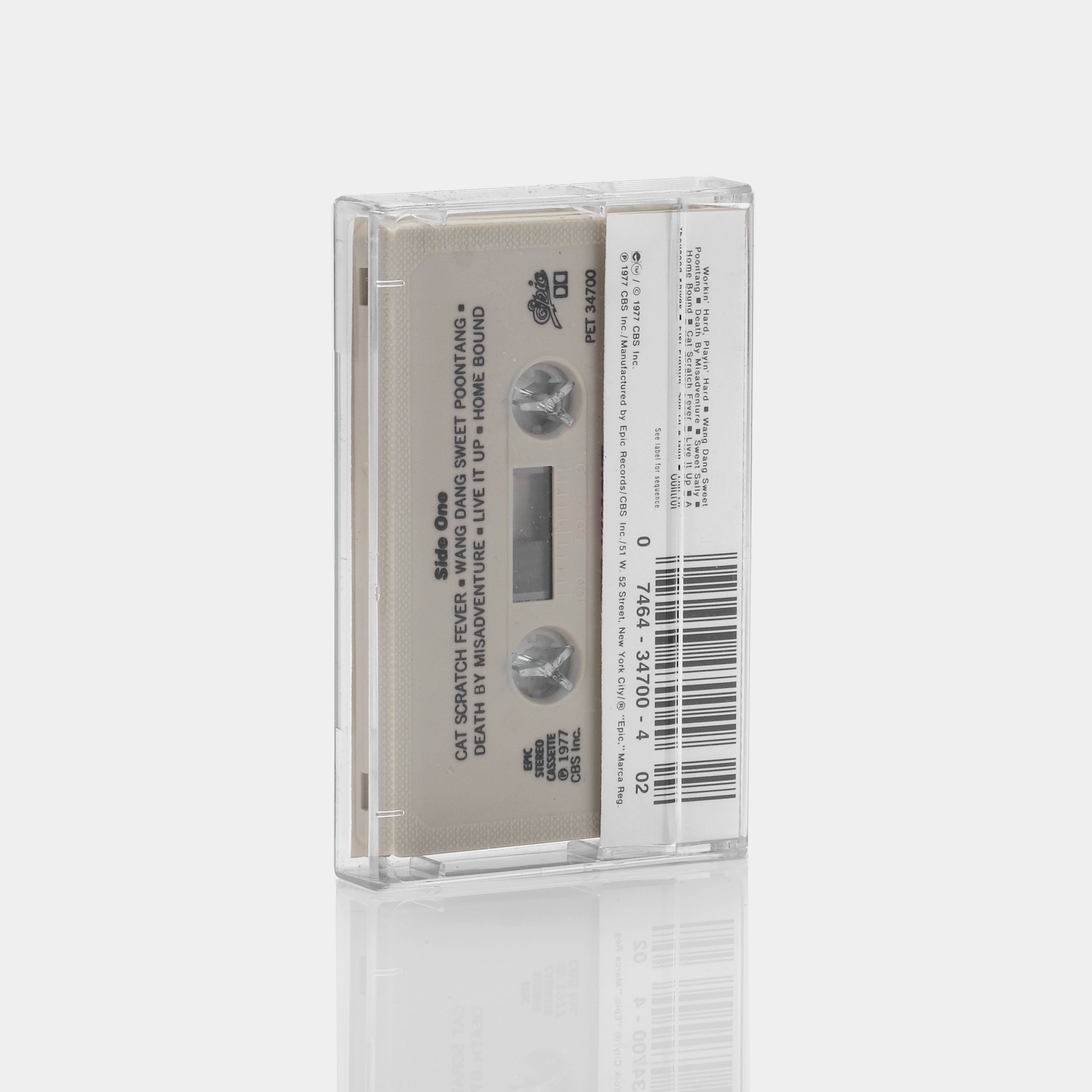 Ted Nugent - Cat Scratch Fever Cassette Tape