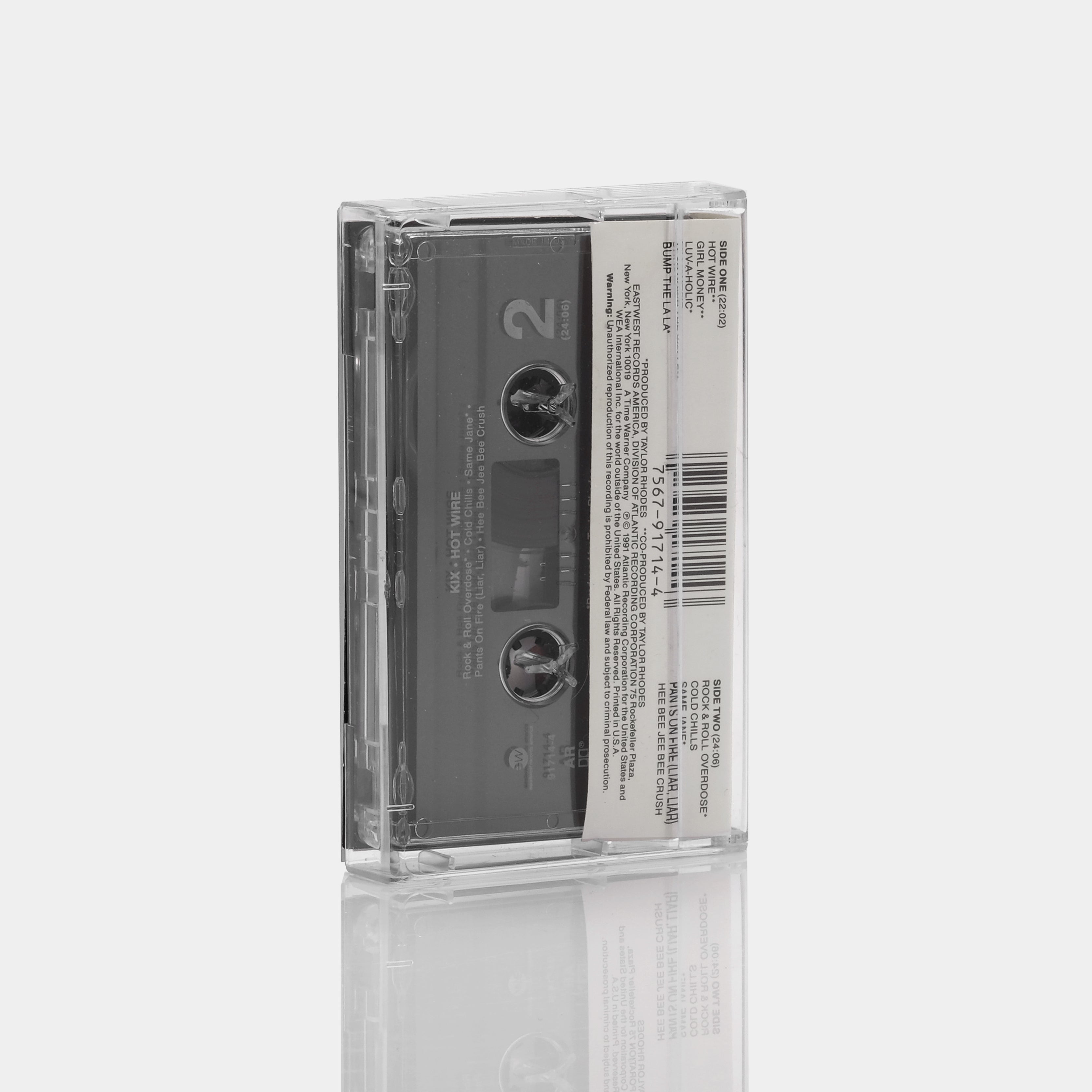 Kix - Hot Wire Cassette Tape
