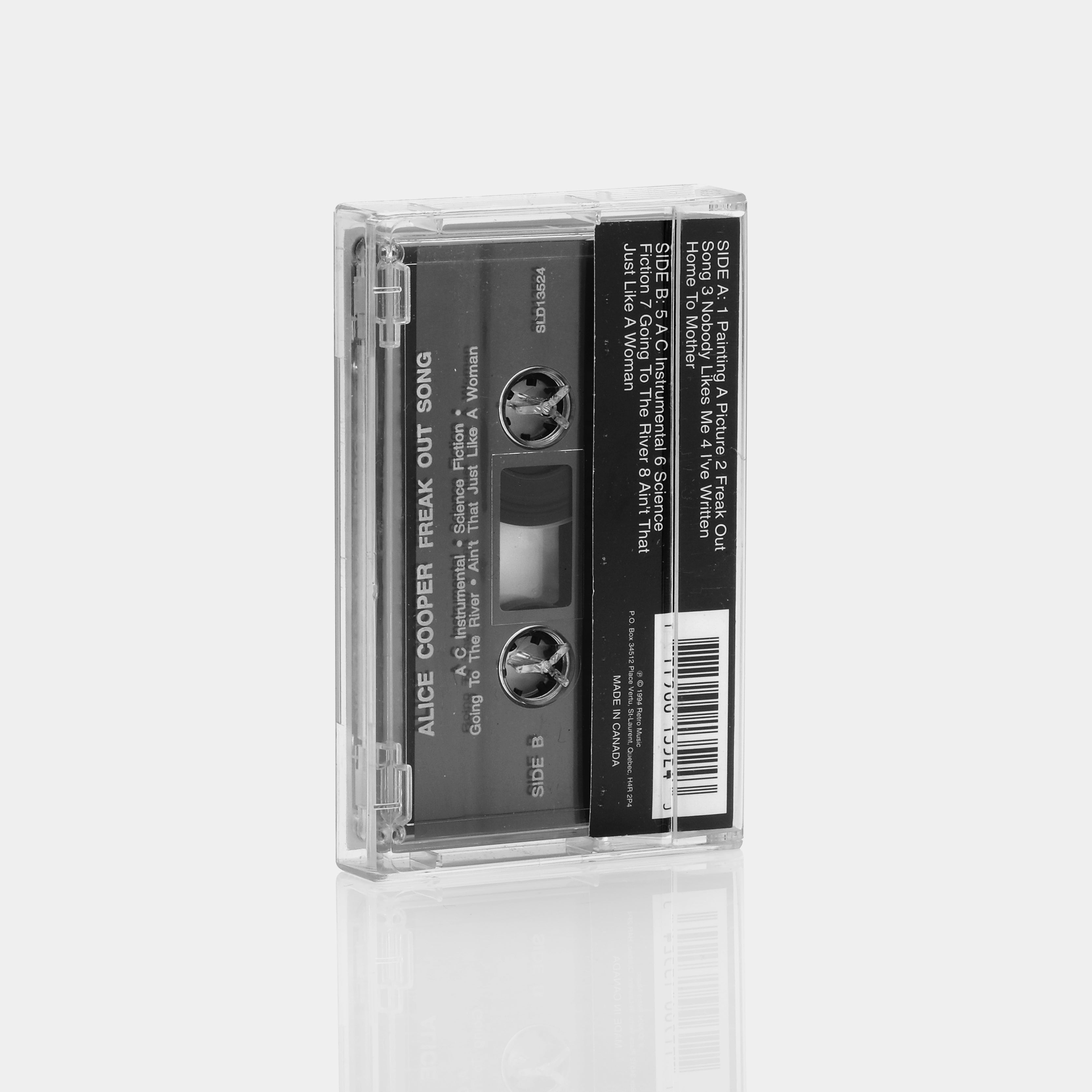 Alice Cooper - Freak Out Song Cassette Tape