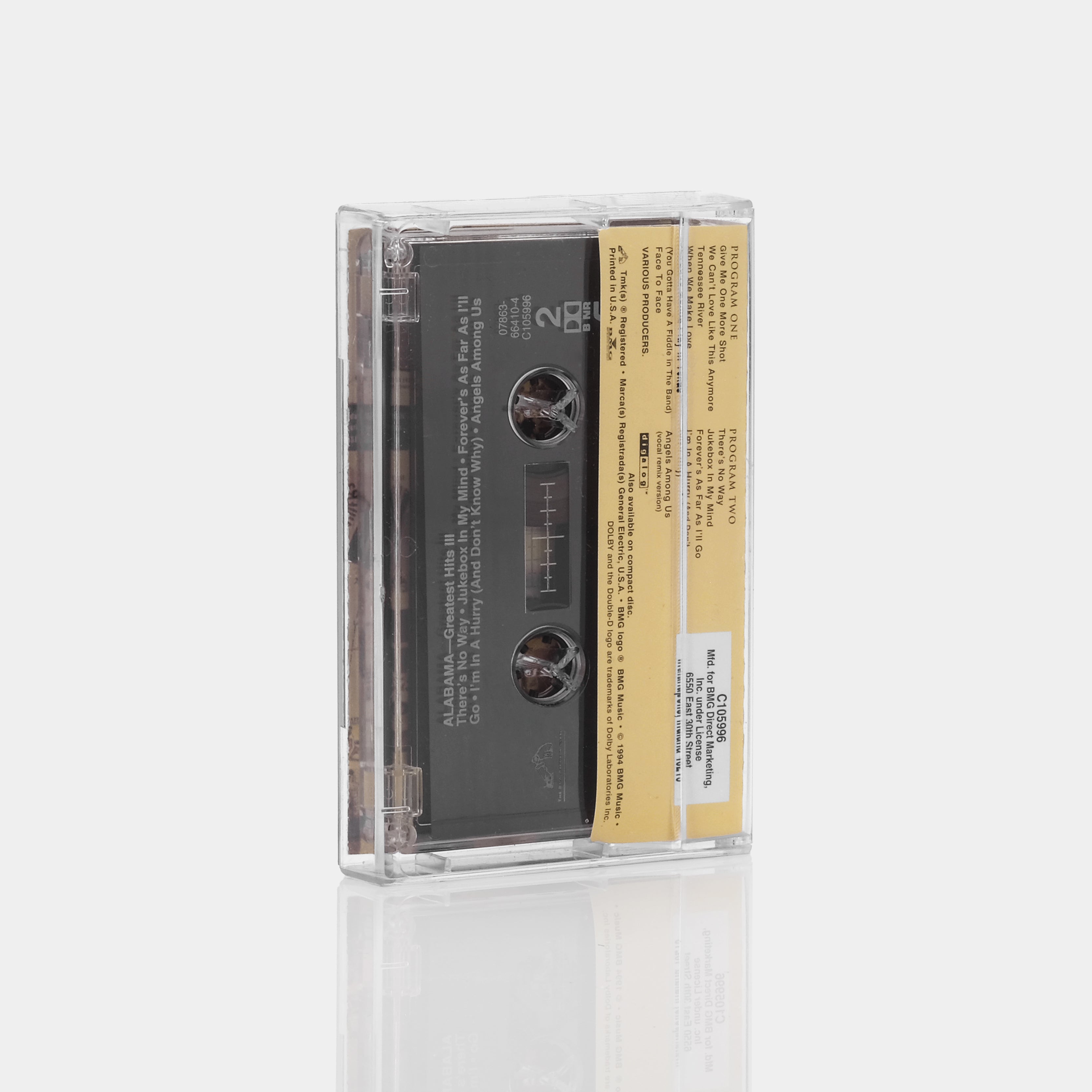 Alabama - Greatest Hits III Cassette Tape