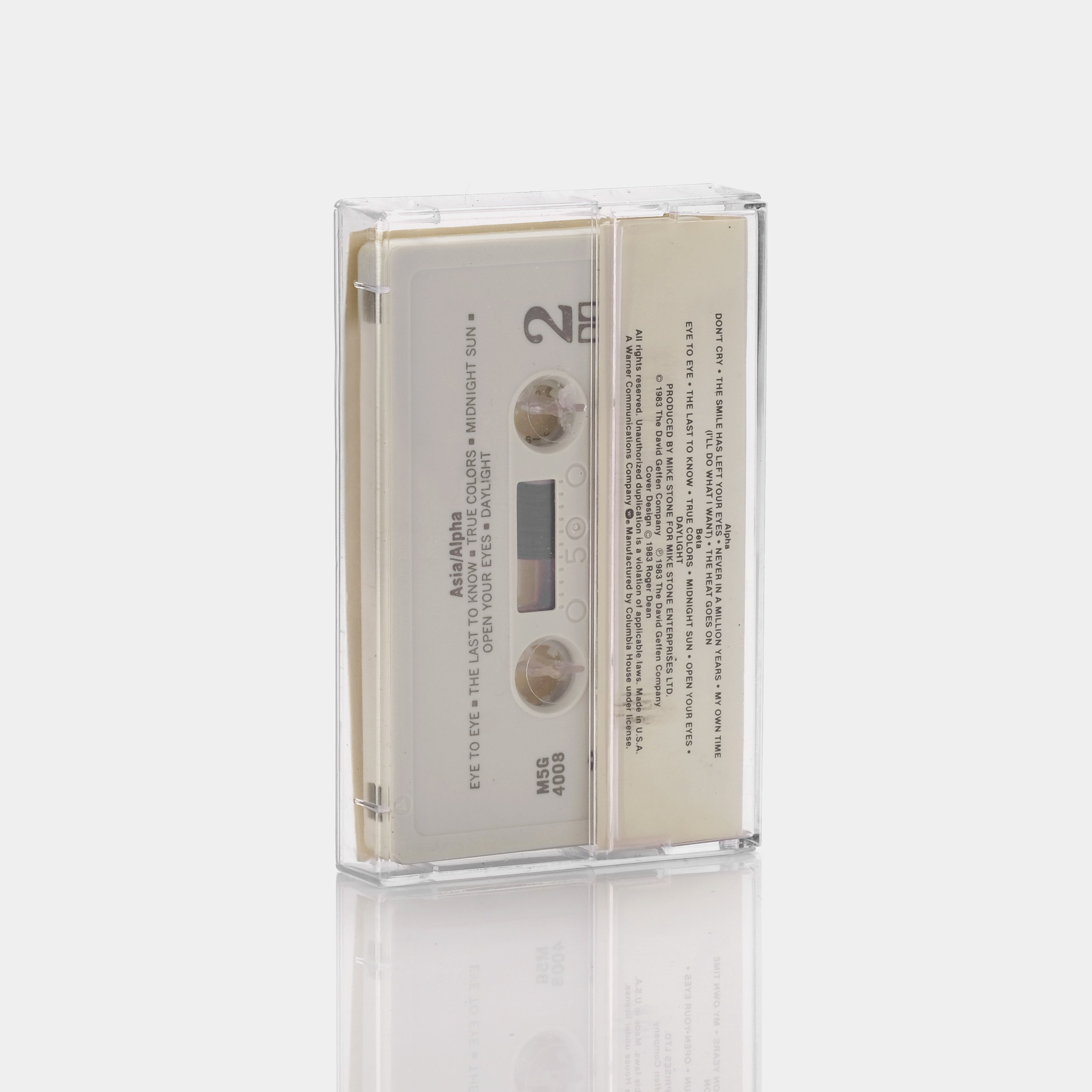 Asia - Alpha Cassette Tape