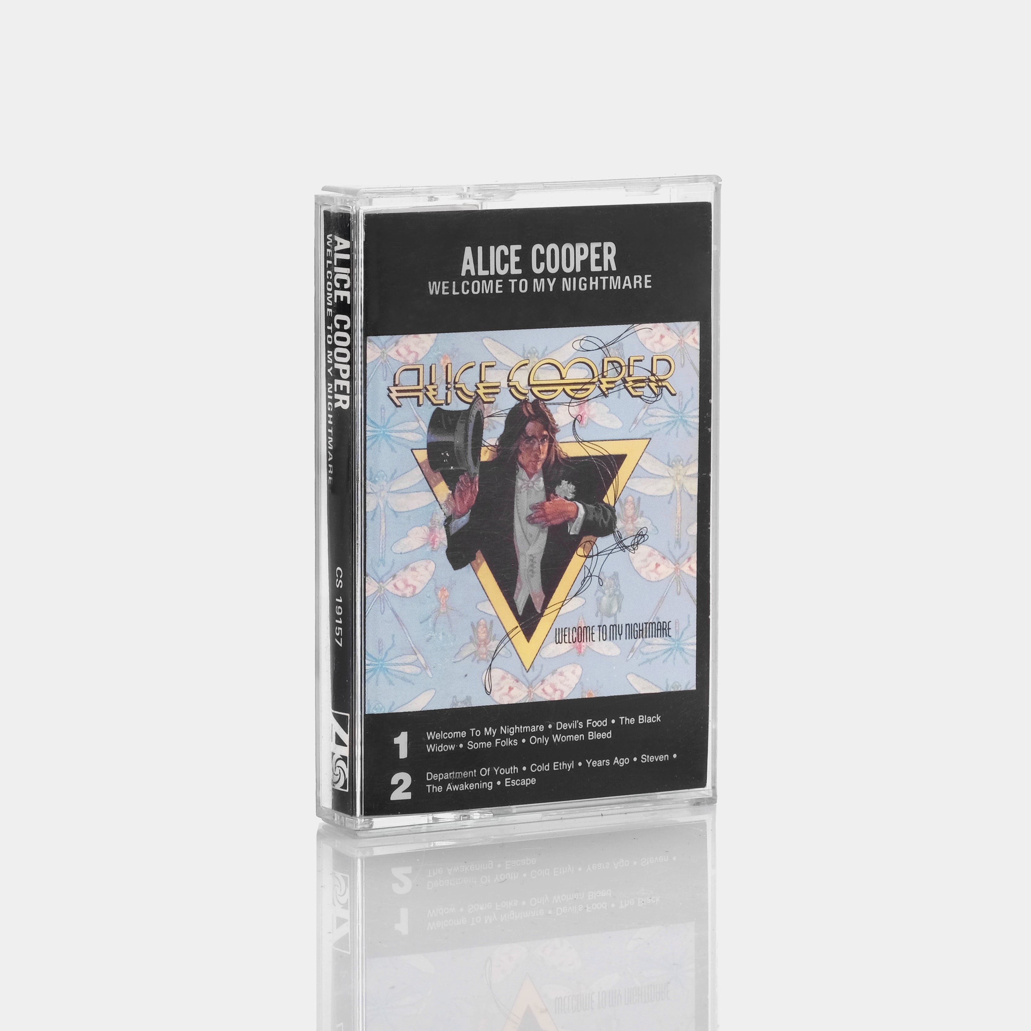 Alice Cooper - Welcome To My Nightmare Cassette Tape
