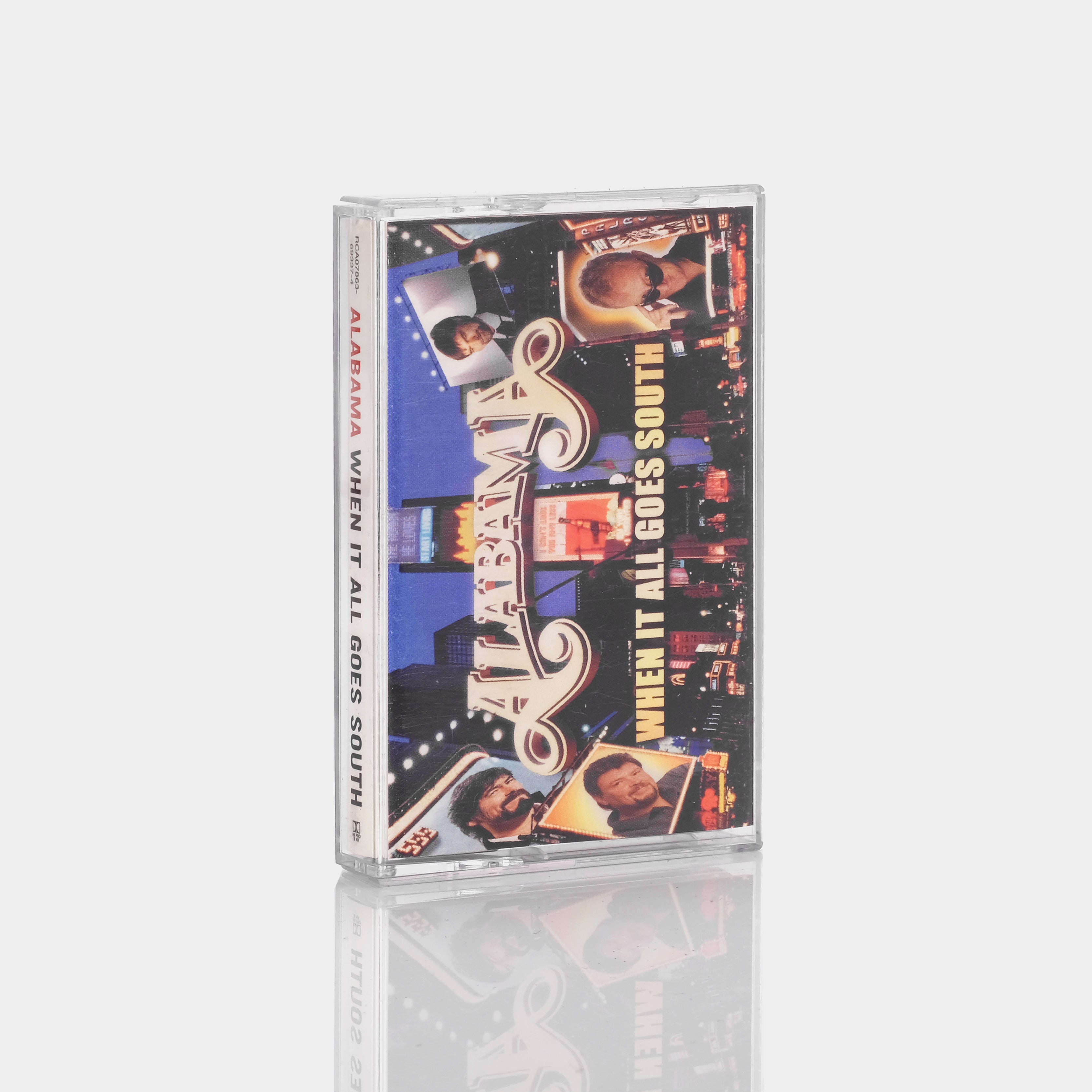Alabama - When It All Goes South Cassette Tape
