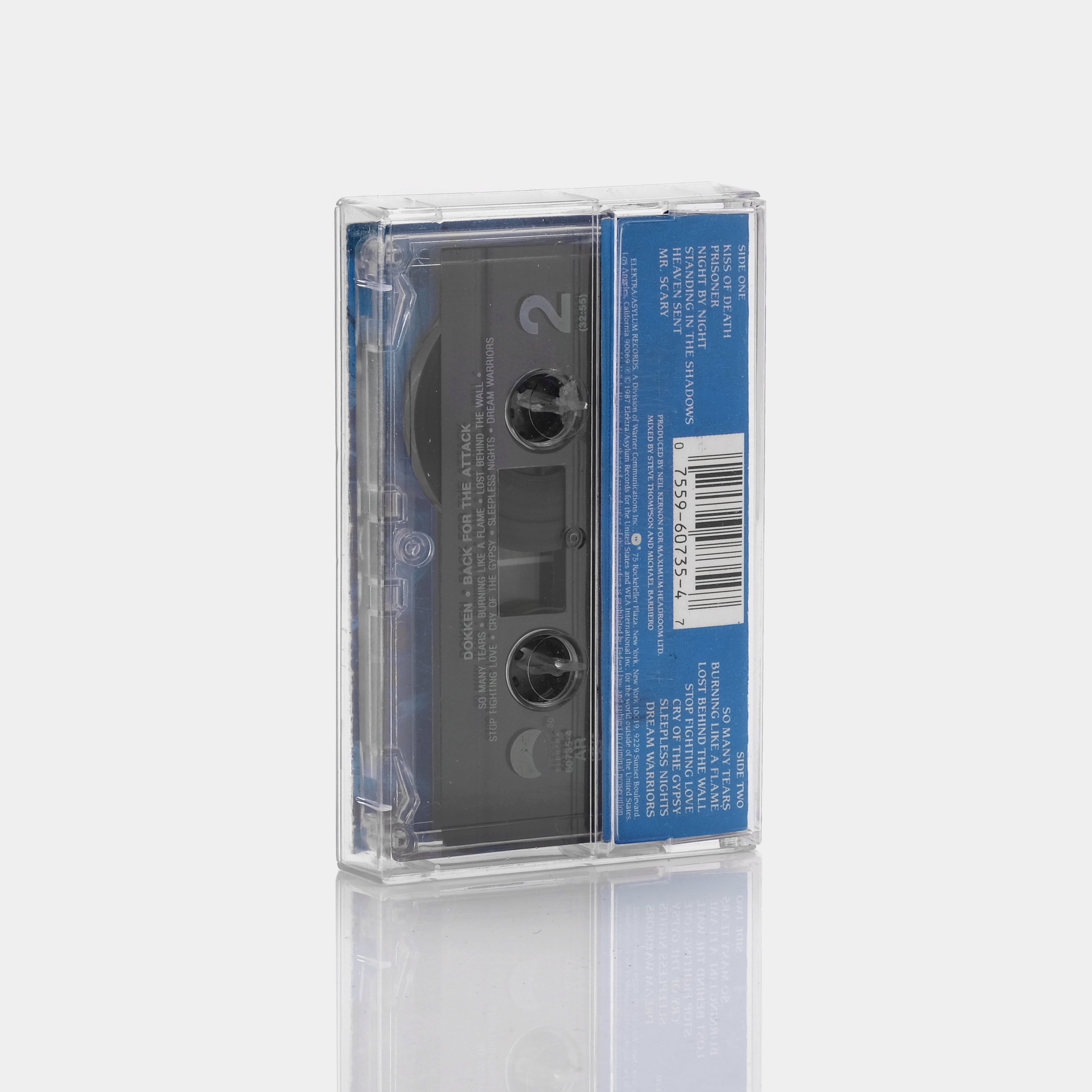 Dokken - Back For The Attack Cassette Tape