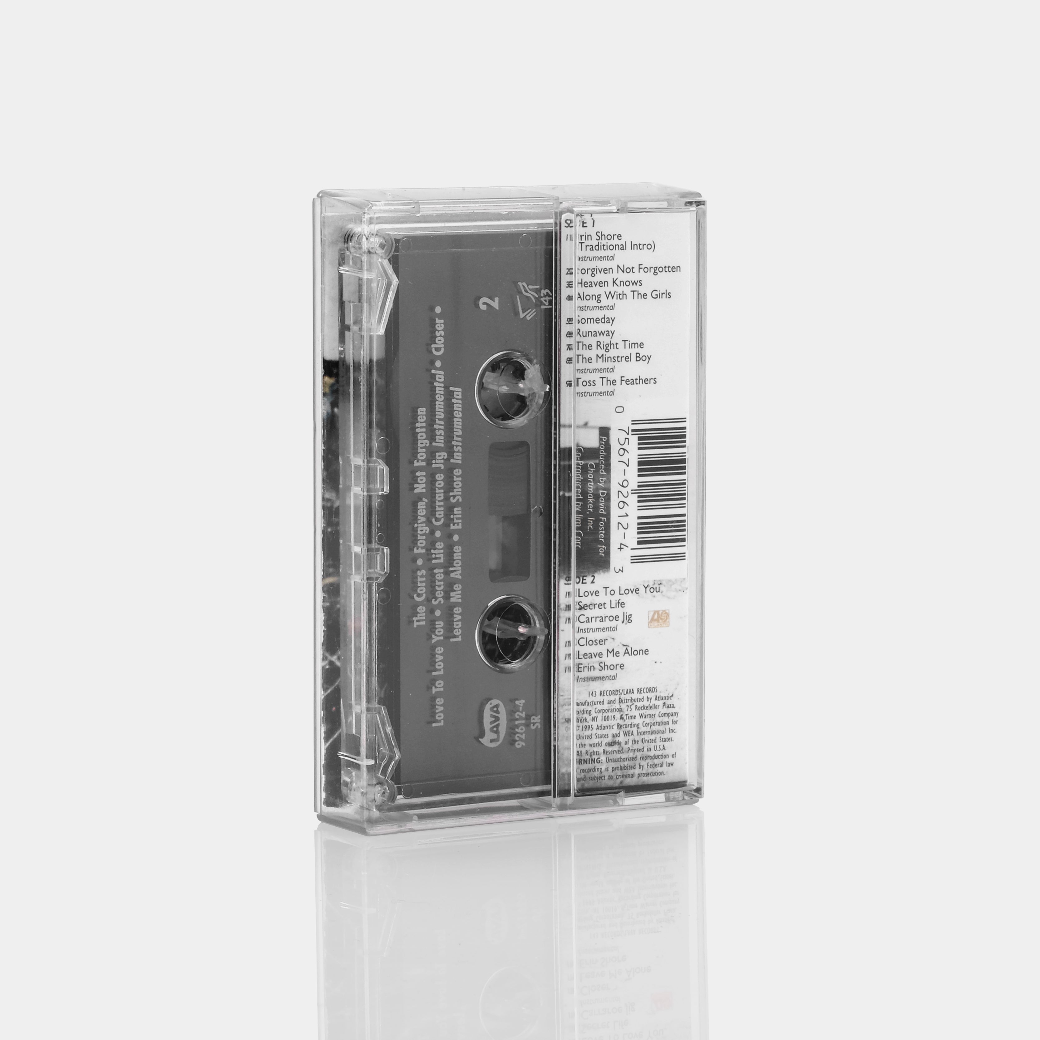 The Corrs - Forgiven, Not Forgotten Cassette Tape