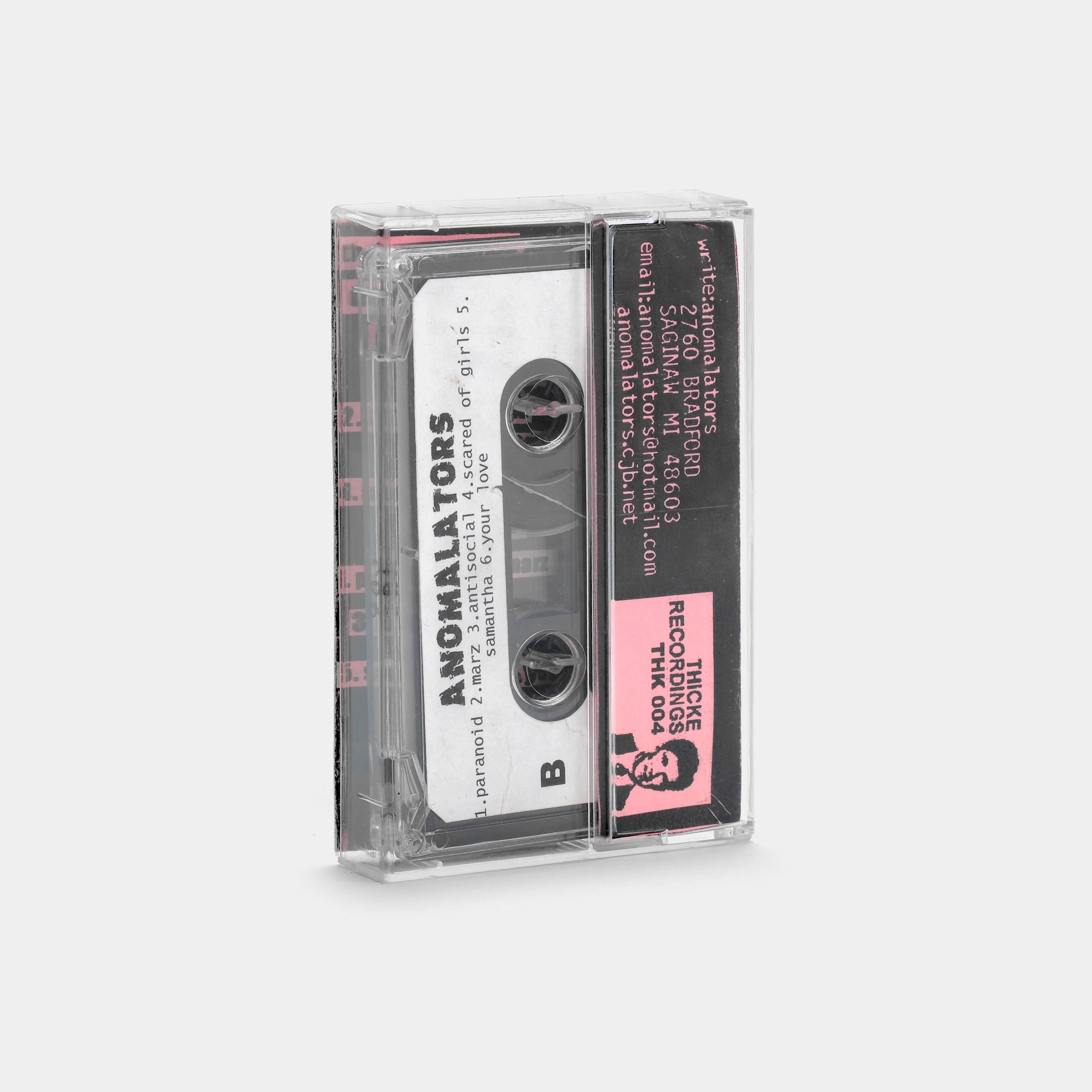The Anomalators - Greatest Hits 1998-2001 Cassette Tape