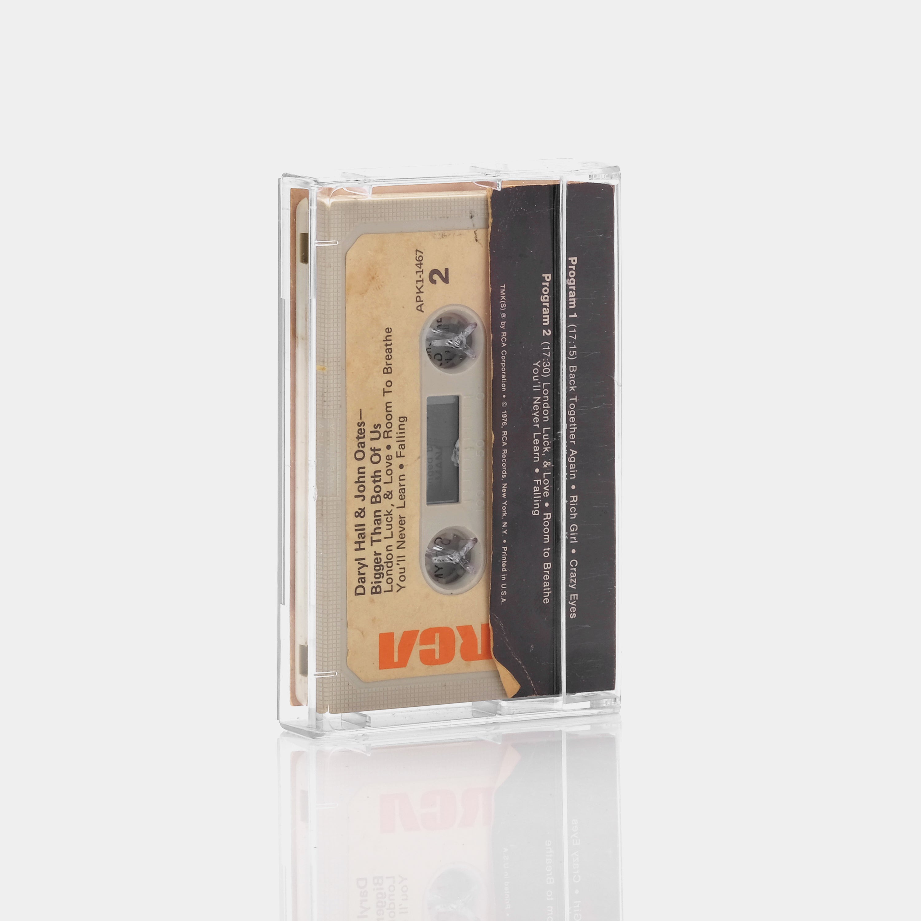 Daryl Hall And John Oates - Bigger Than Both Of Us Cassette Tape