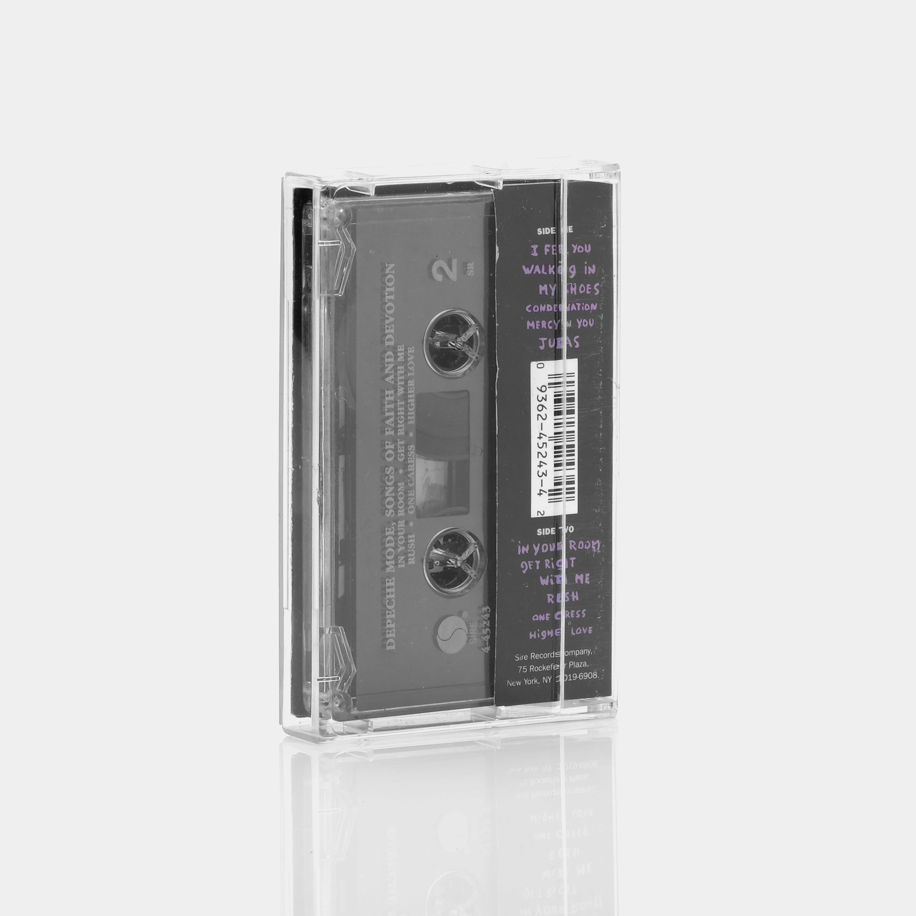 Depeche Mode - Songs Of Faith And Devotion Cassette Tape
