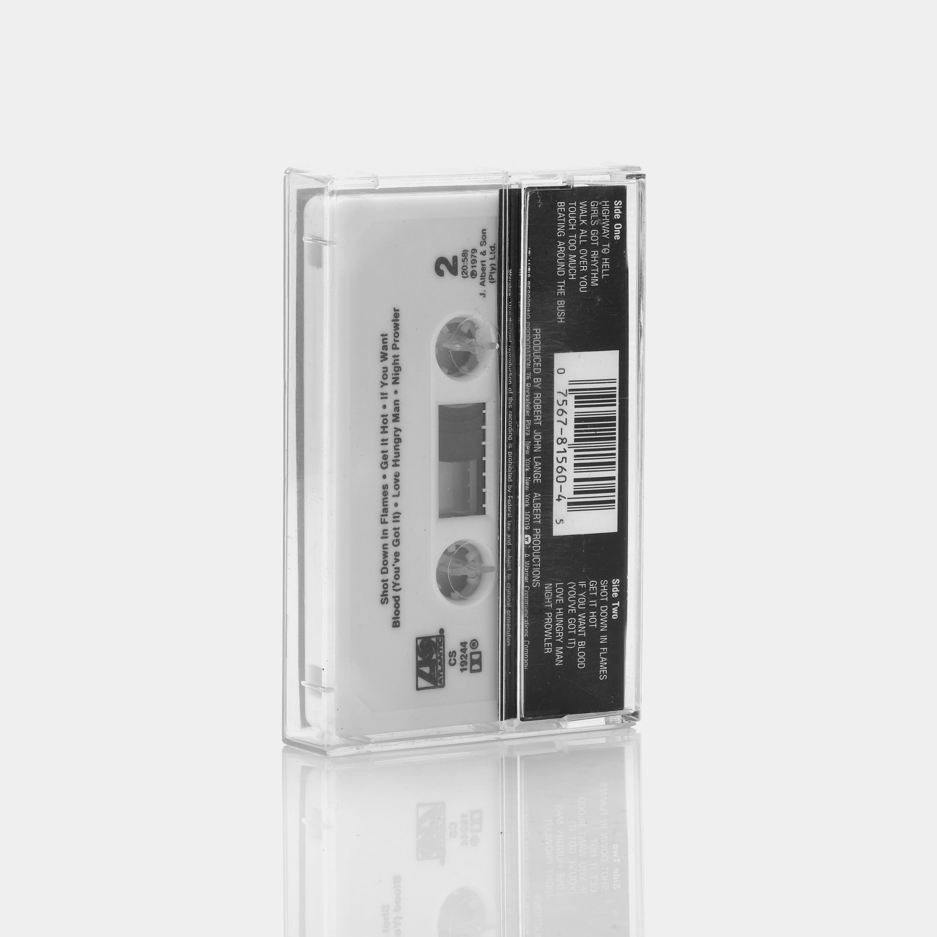 AC/DC - Highway To Hell Cassette Tape
