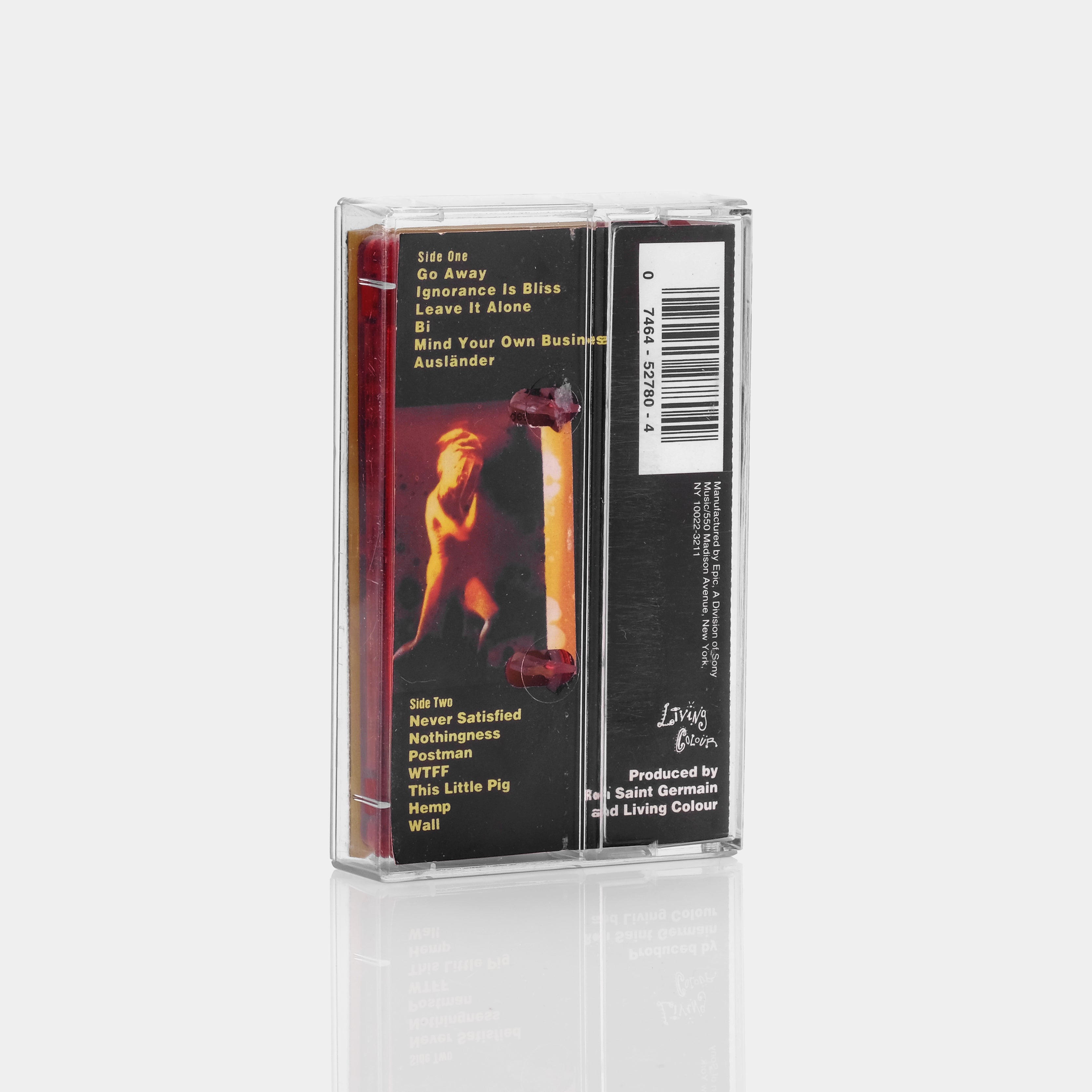 Living Colour -Stain Cassette Tape