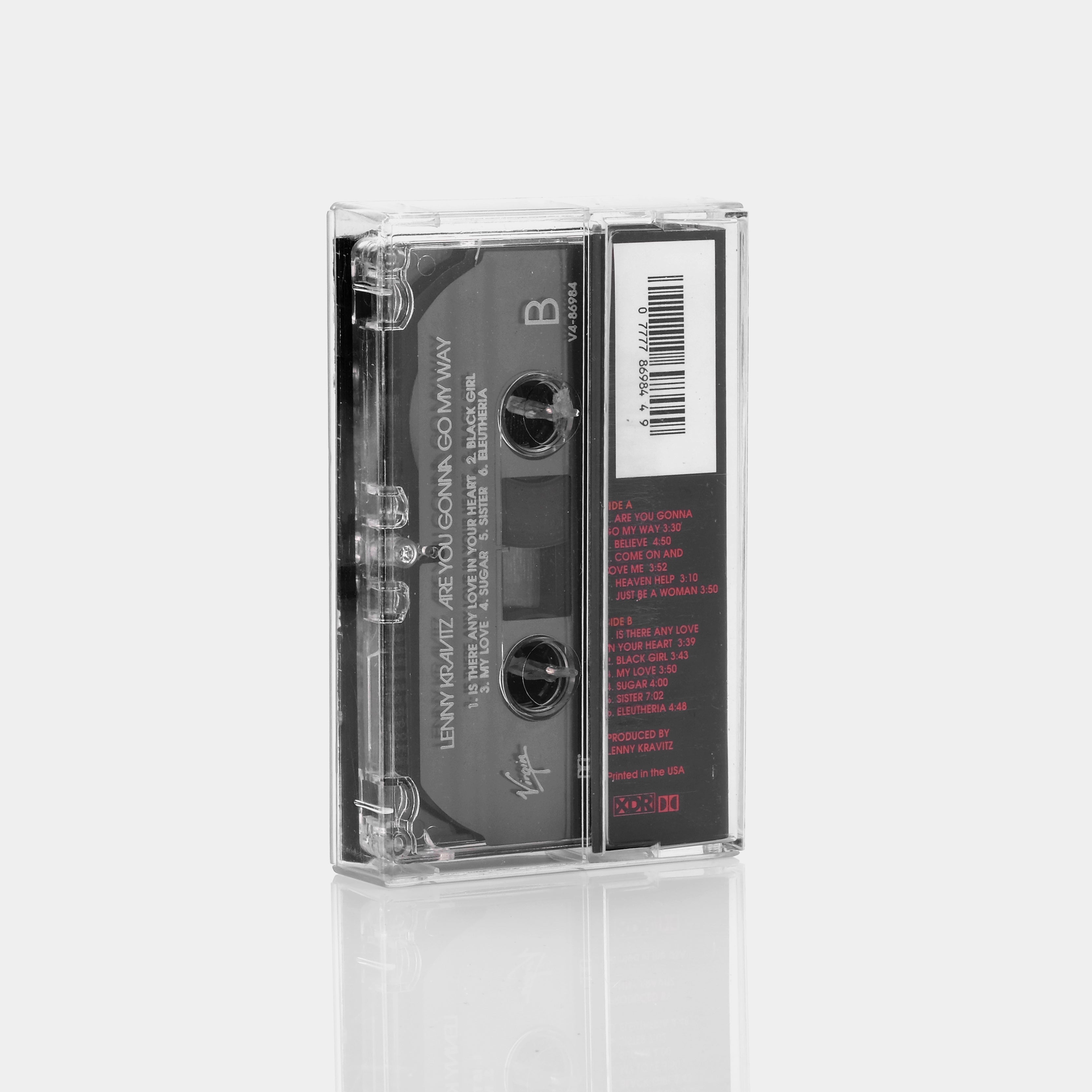 Lenny Kravitz - Are You Gonna Go My Way Cassette Tape