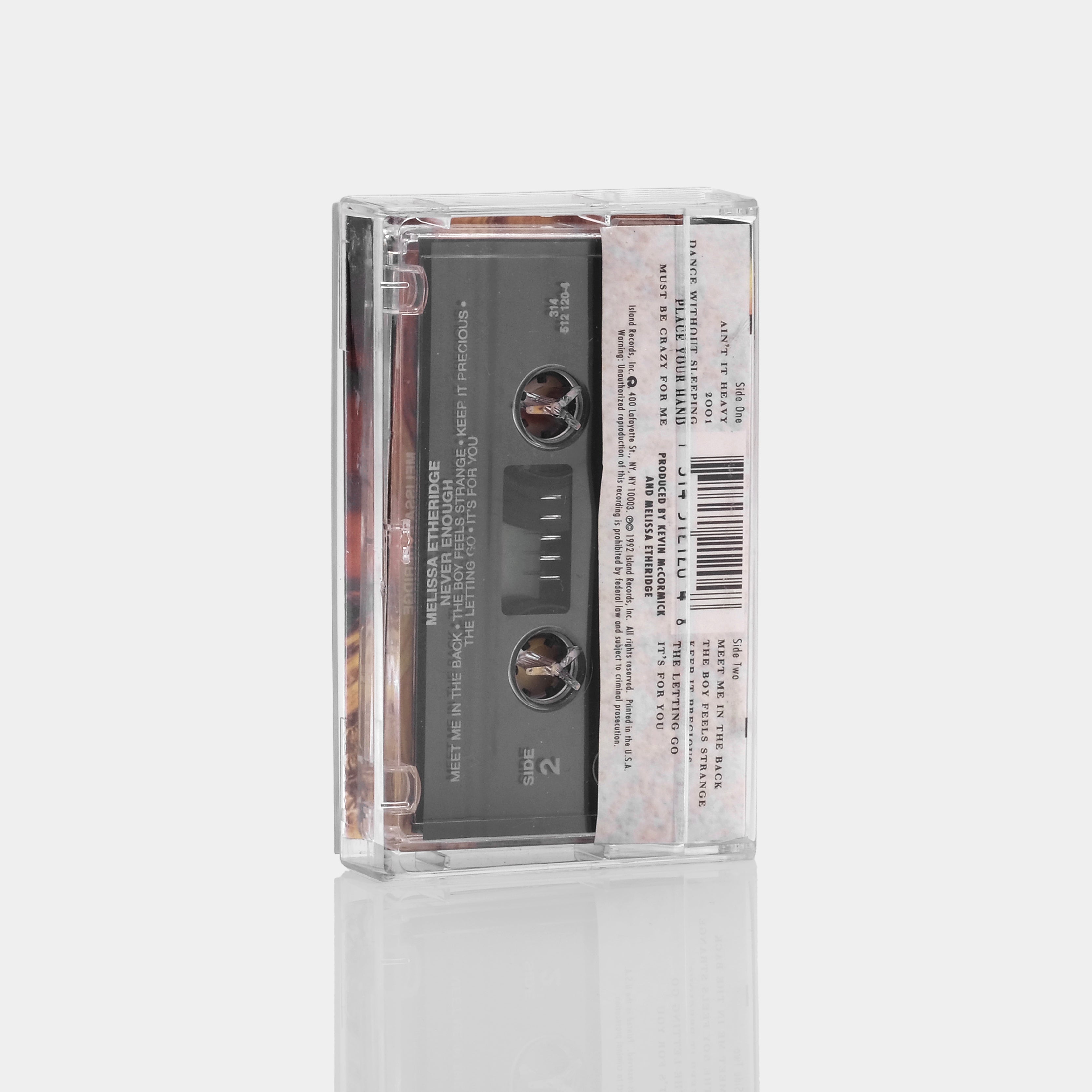 Melissa Etheridge - Never Enough Cassette Tape