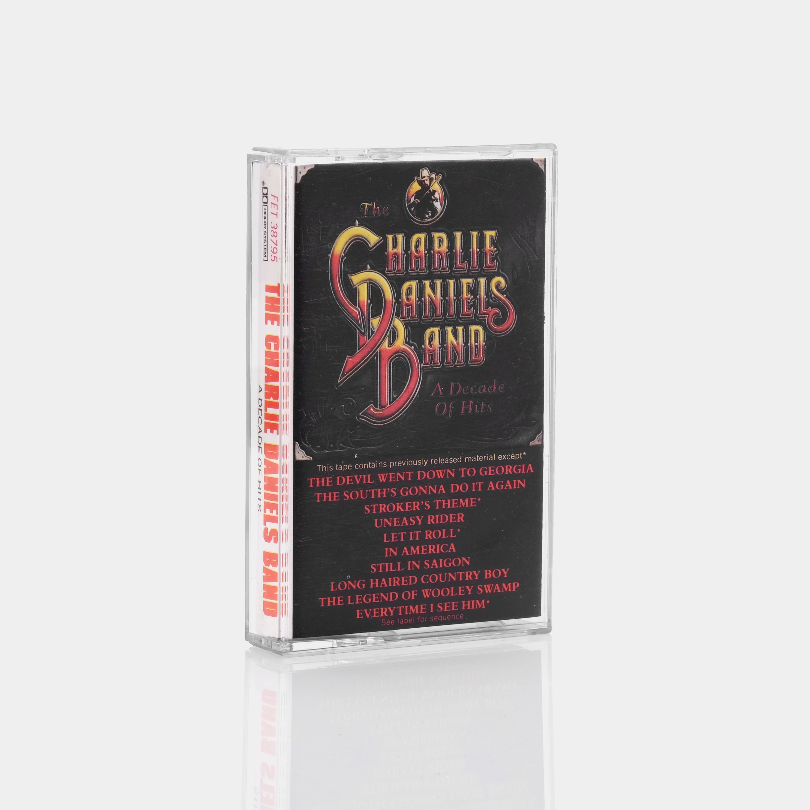 The Charlie Daniels Band - A Decade Of Hits Cassette Tape